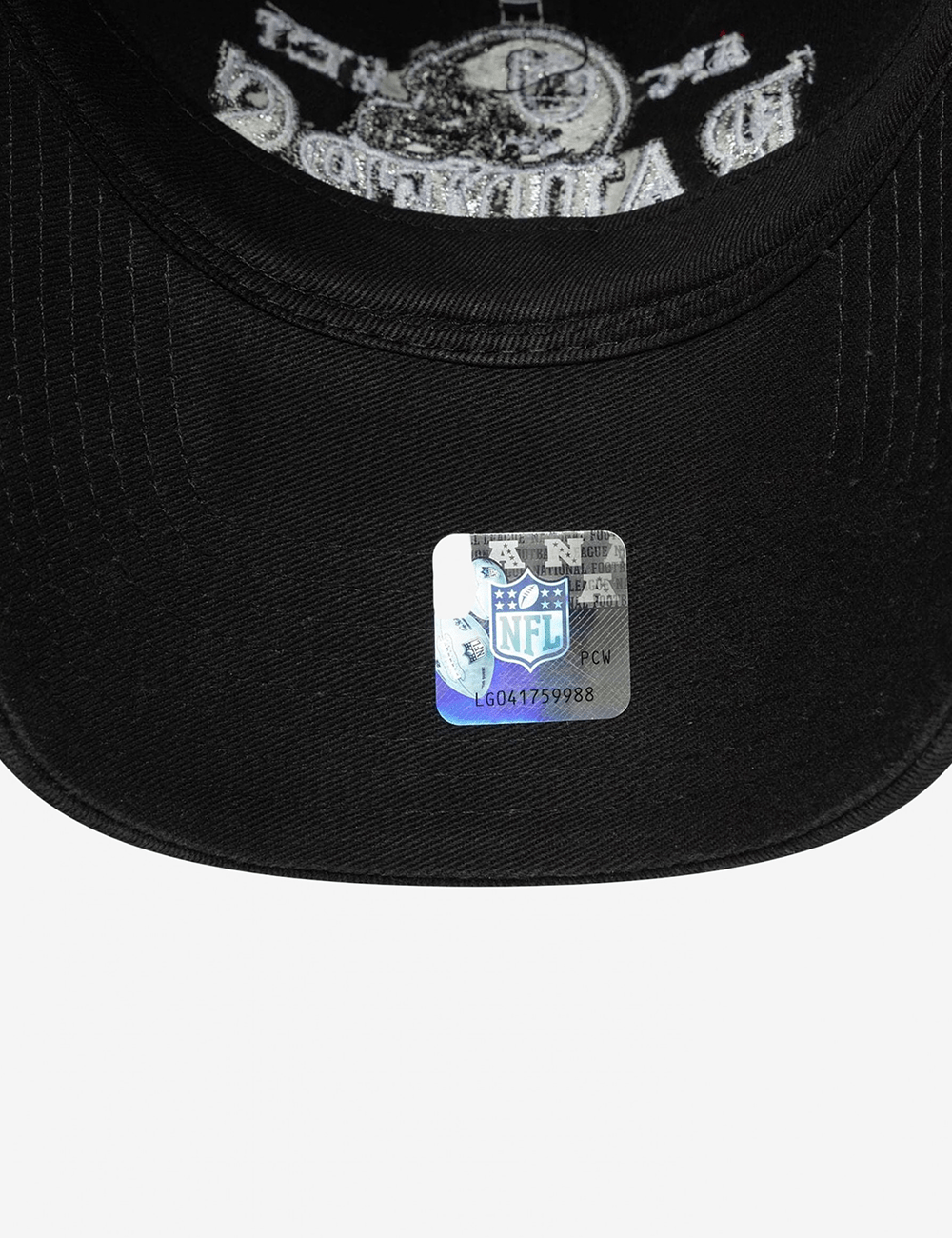 Las Vegas Raiders New Era NFL Helmet Arch 9TWENTY Strapback Hat - Black