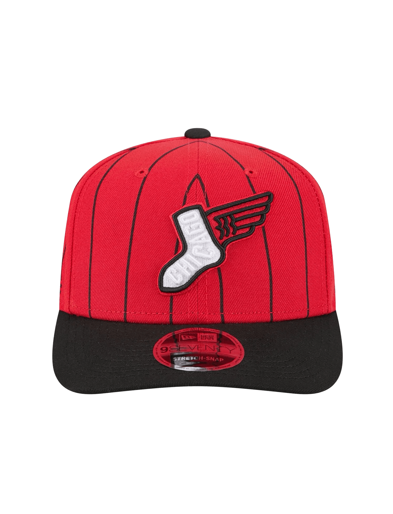 Chicago White Sox New Era MLB City Connect 9SEVENTY Stretch-Snapback Hat - Red