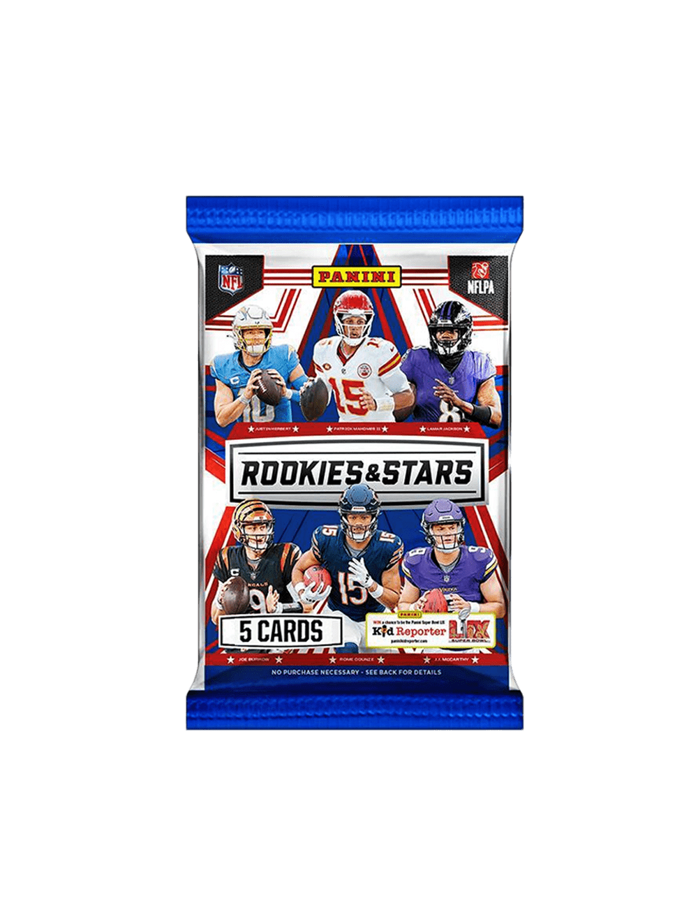2024 Panini NFL Rookies Stars Football Trading Card Gravity Pack