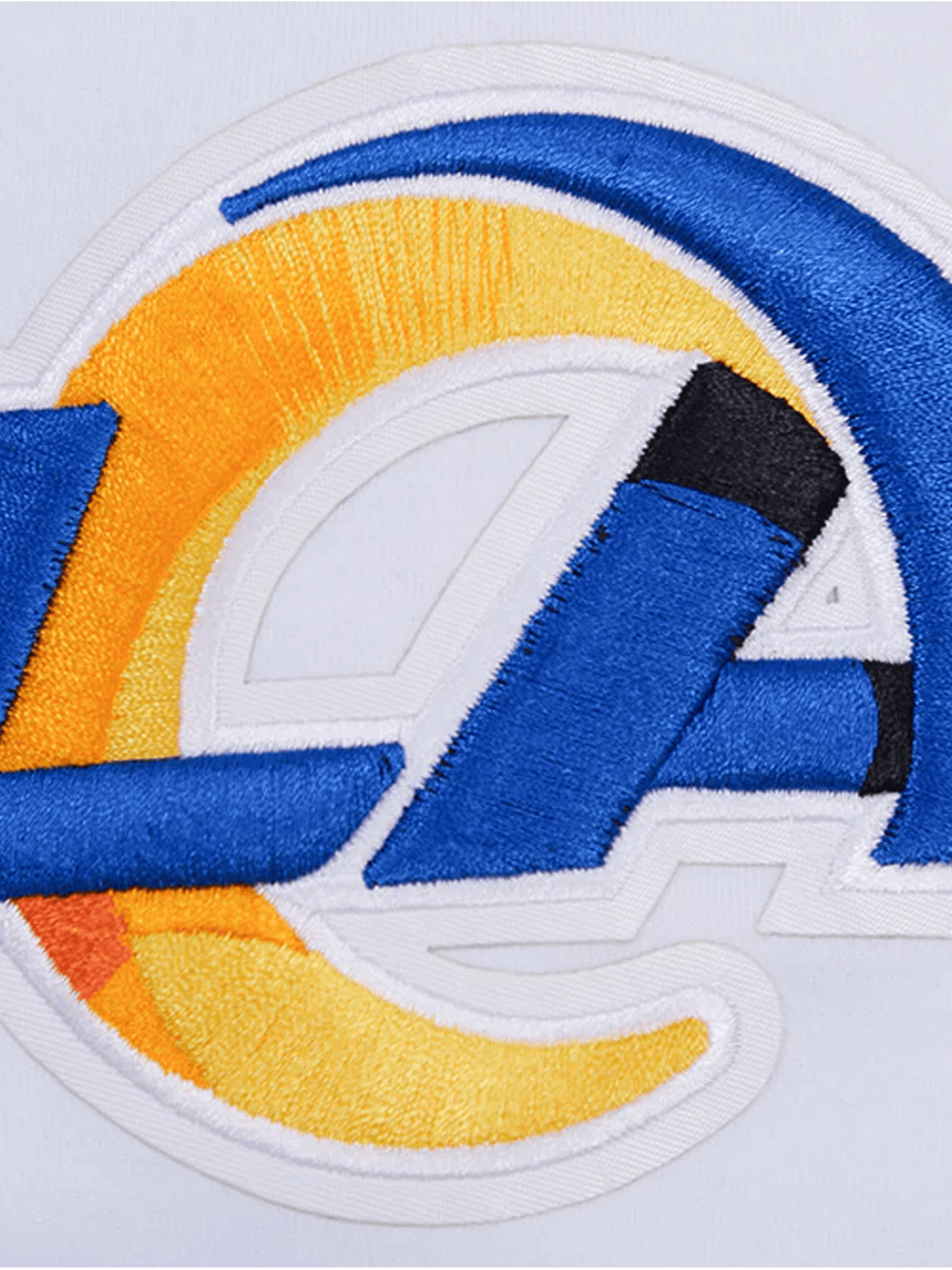 Los Angeles Rams Pro Standard NFL Team Chenille Flex T-Shirt - White