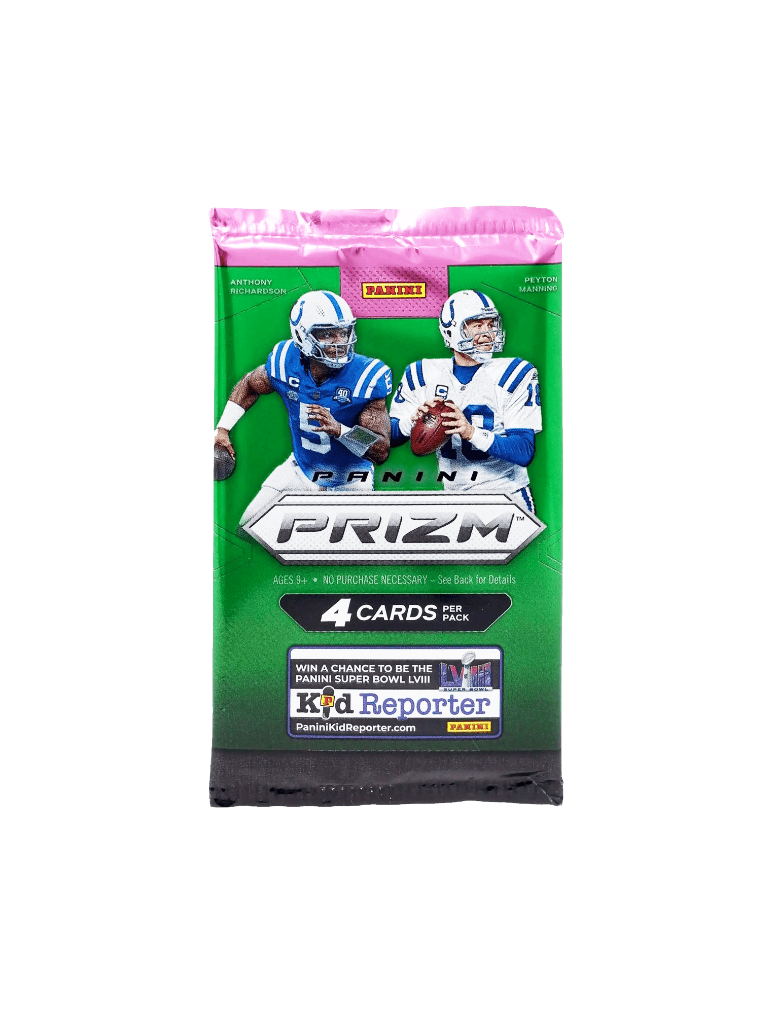2023 Panini NFL Prizm Football Trading Card Retail Pack