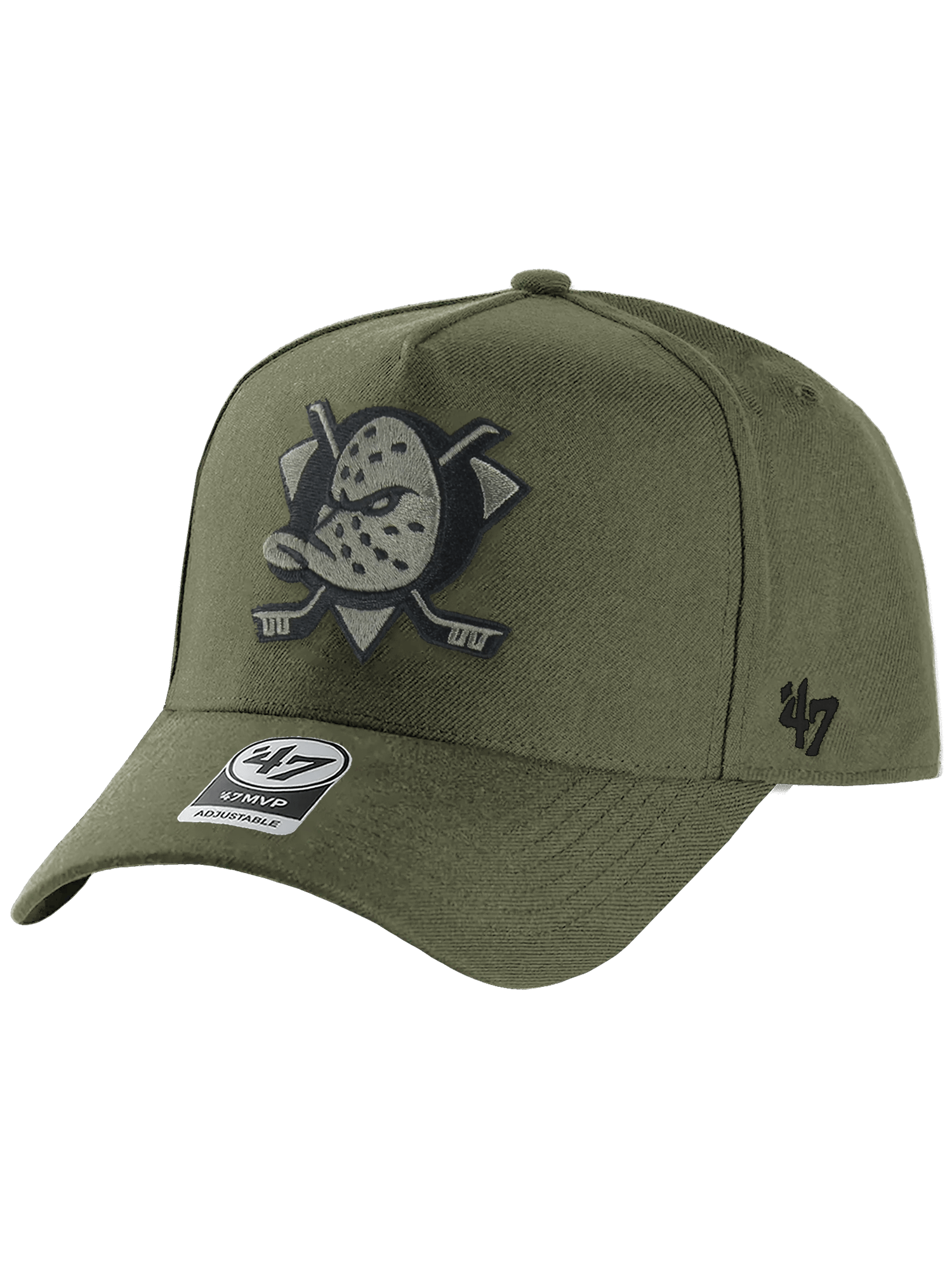 Anaheim Ducks '47 NHL Tonal MVP DT Snapback Hat - Sandalwood
