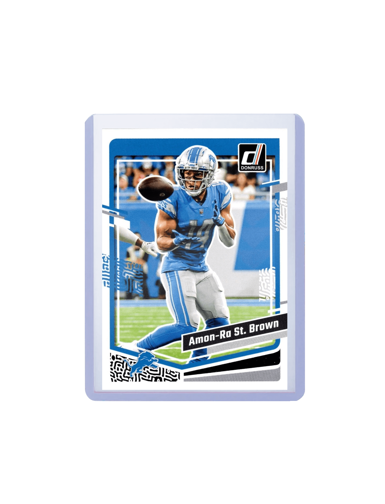 Amon-Ra St Brown Detroit Lions Panini NFL 23-24 Donruss Card