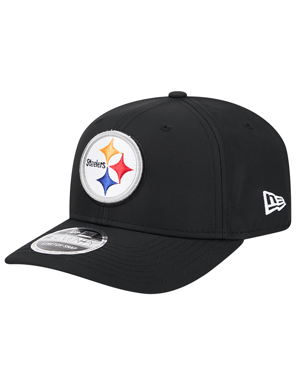 Pittsburgh Steelers New Era NFL Team Prolite 9SEVENTY Stretch-Snapback Hat - Black