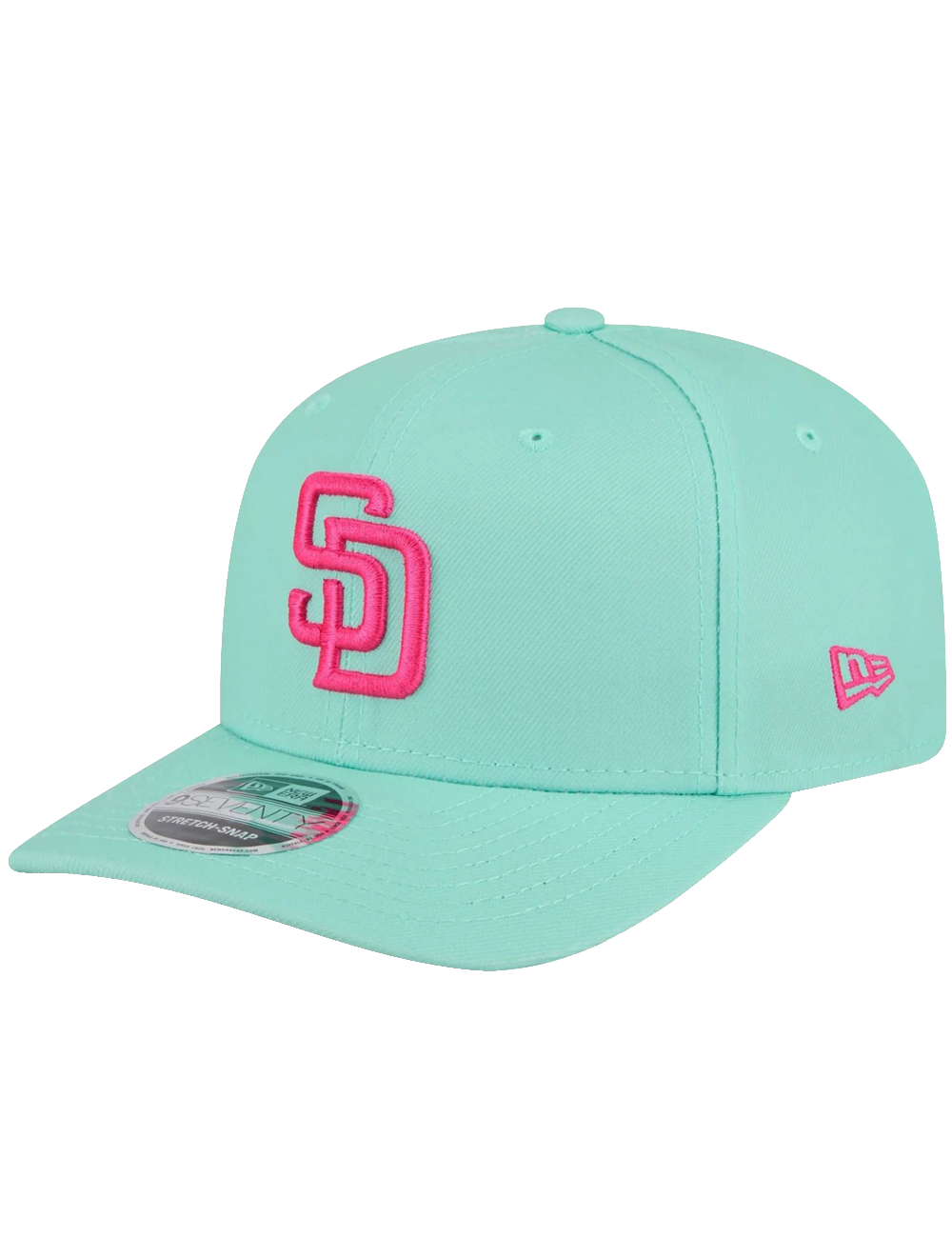 San Diego Padres New Era MLB City Connect 9SEVENTY Stretch Snapback Hat - Mint