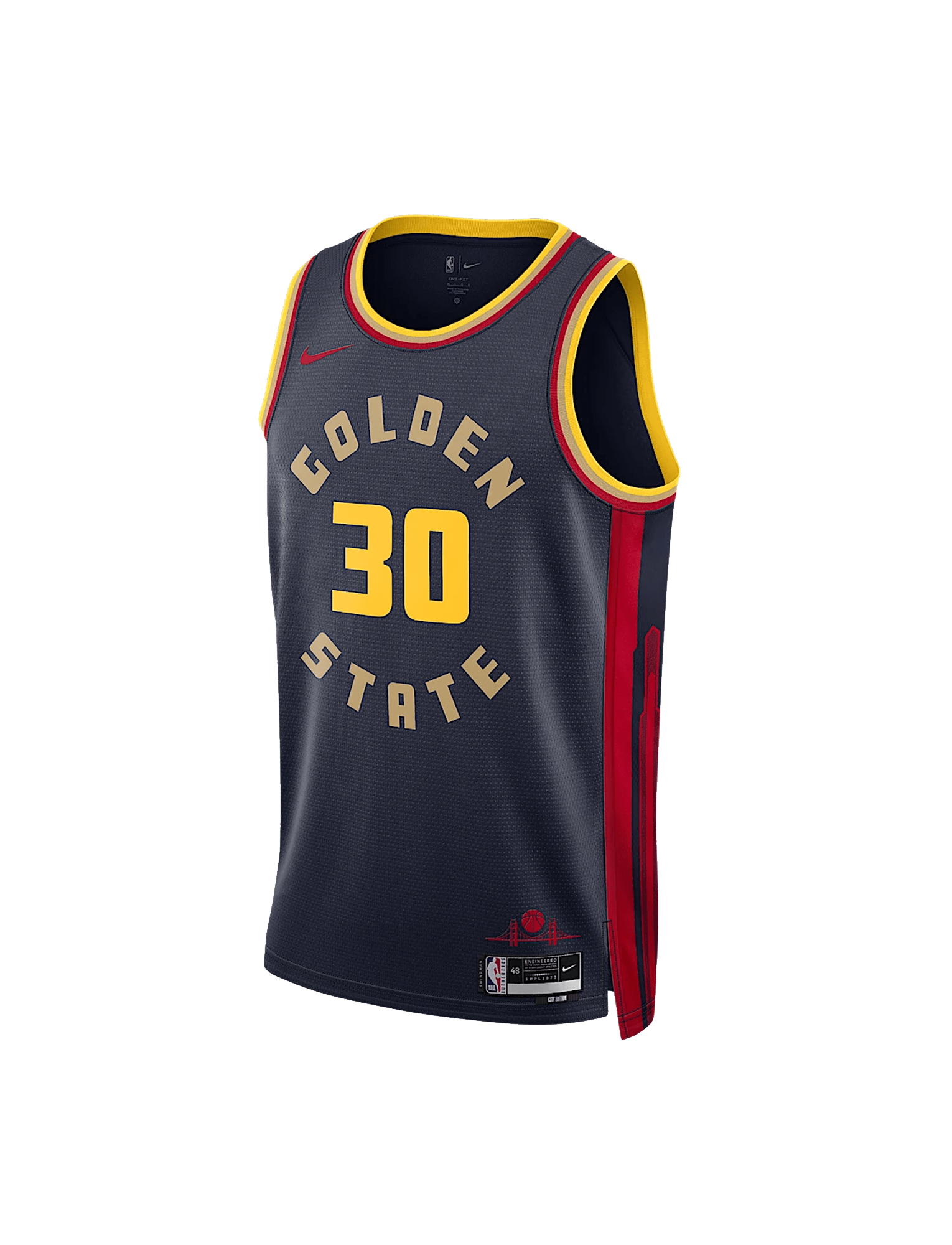 Youths Steph Curry Golden State Warriors Nike NBA 24-25 City Edition Jersey - Navy