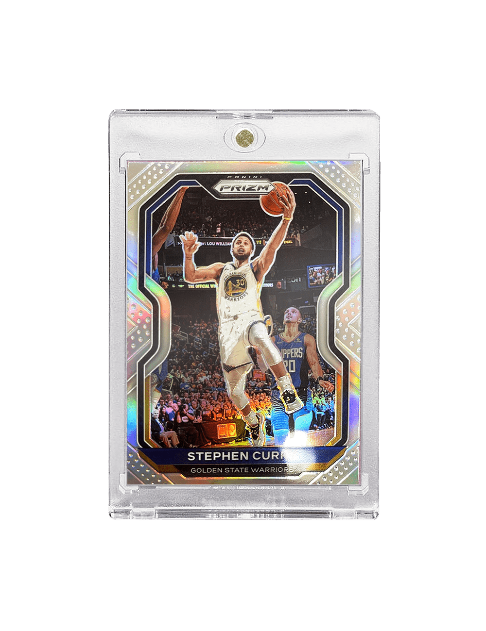Steph Curry Golden State Warriors Panini NBA 20-21 Prizm Silver Card