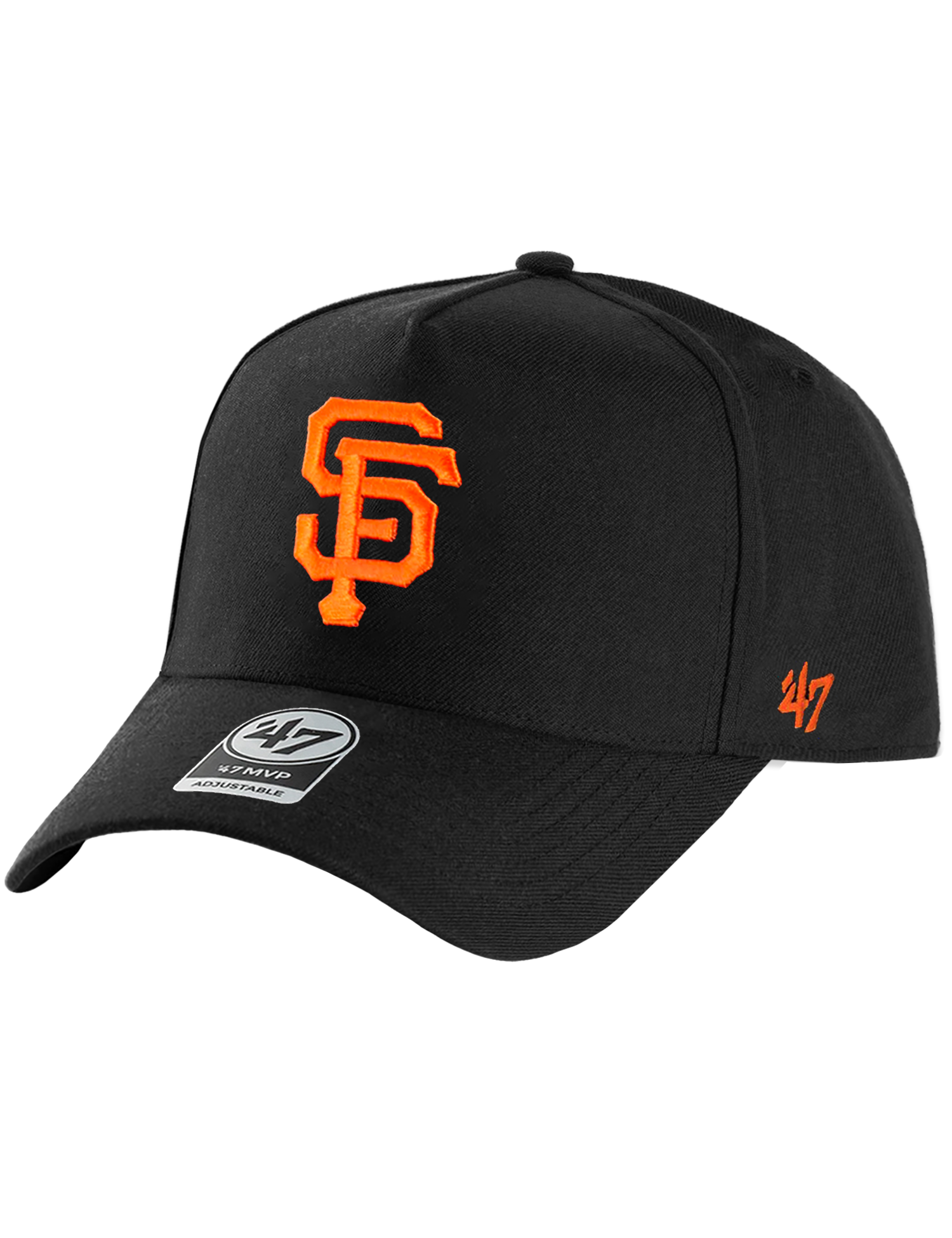 San Francisco Giants '47 MLB Team MVP DT Snapback Hat - Black