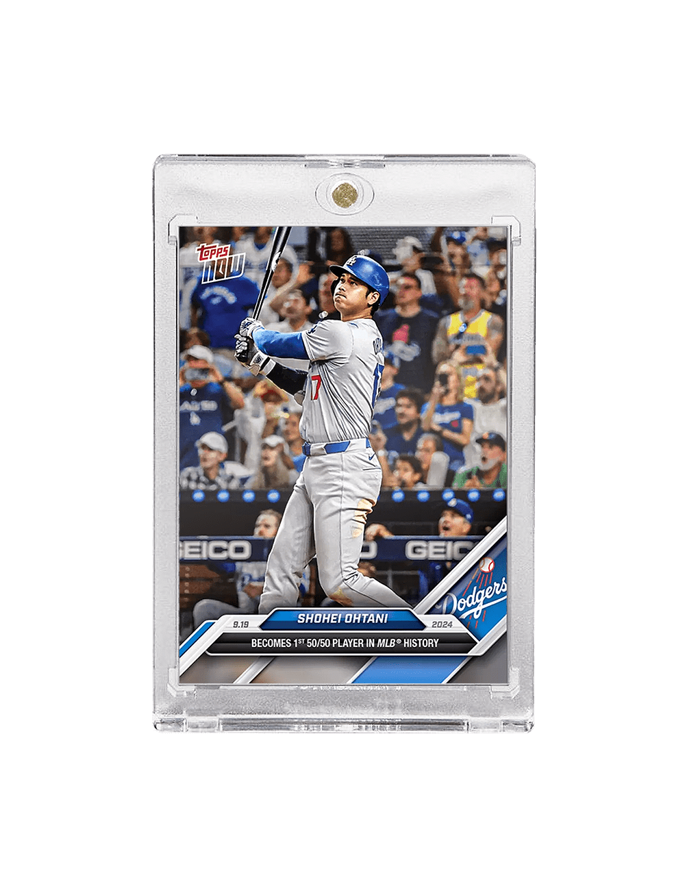 Shohei Ohtani Los Angeles Dodgers Topps MLB 50/50 Club Card