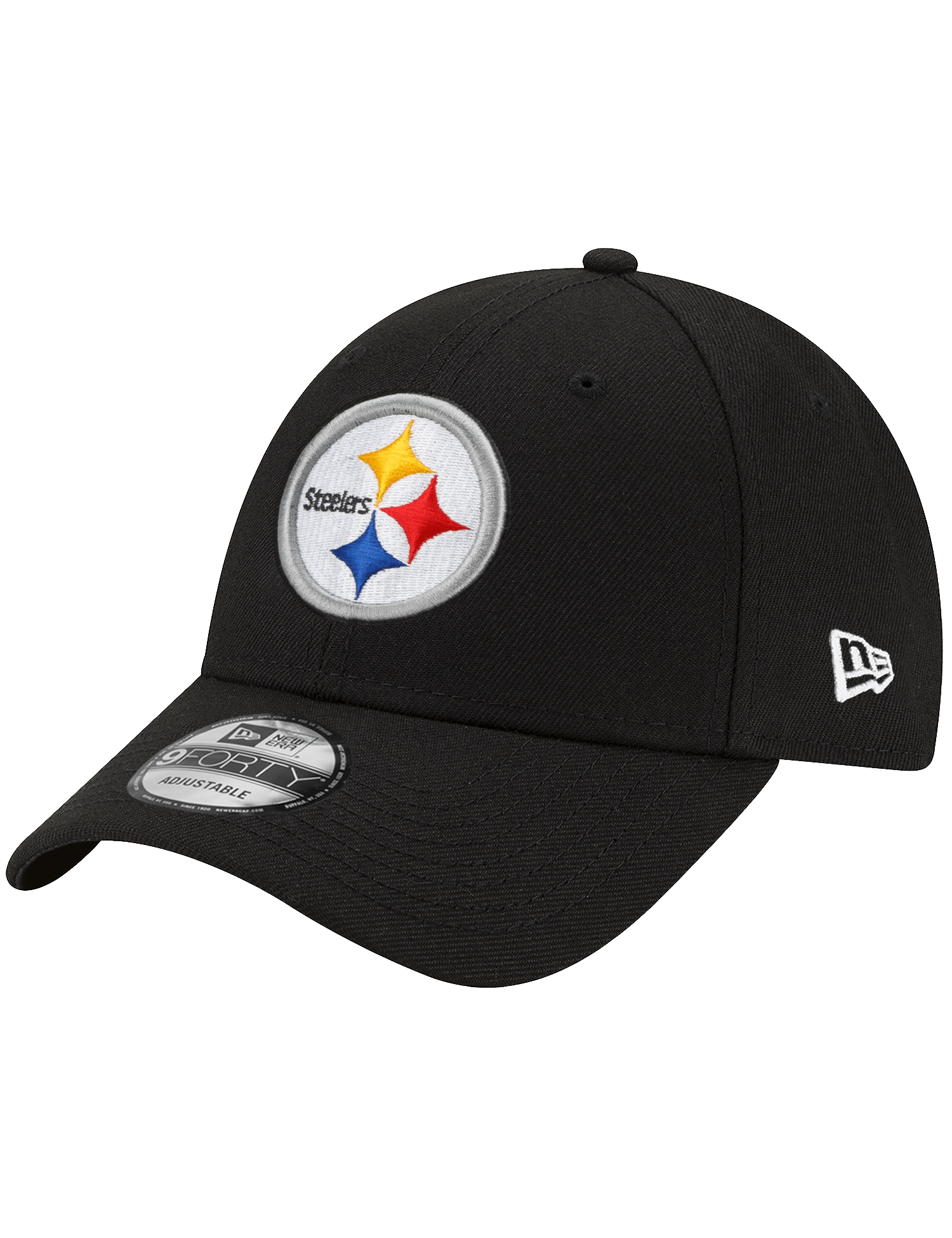 Pittsburgh Steelers New Era NFL Team 9FORTY Snapback Hat - Black