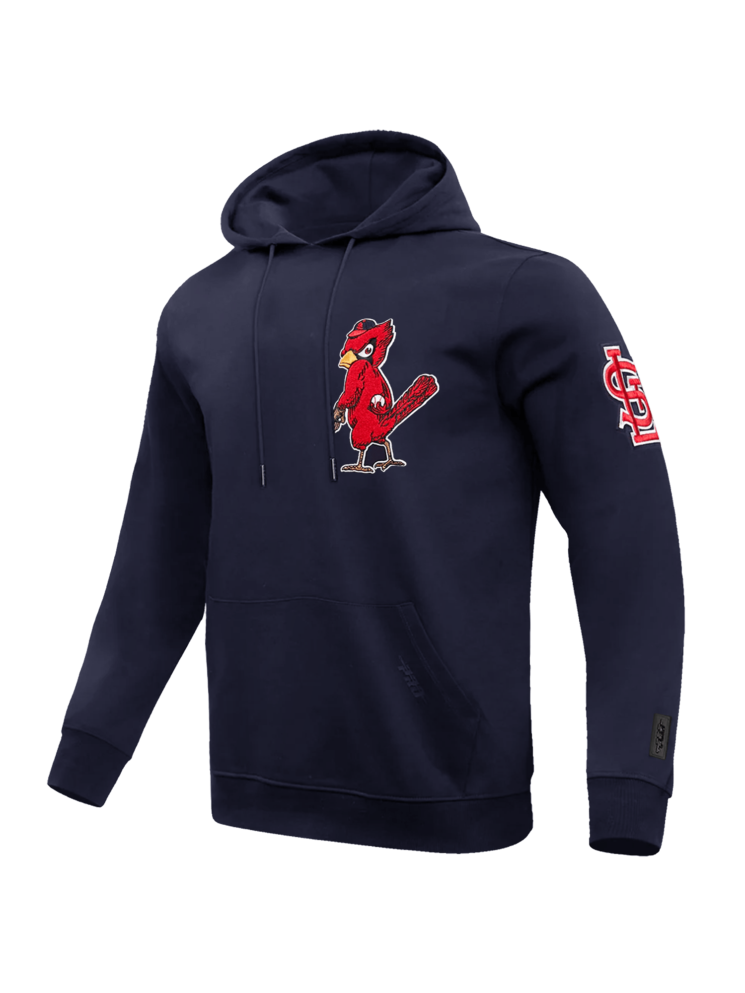 St Louis Cardinals Pro Standard MLB Team Chenille Hoodie Jumper  - Navy