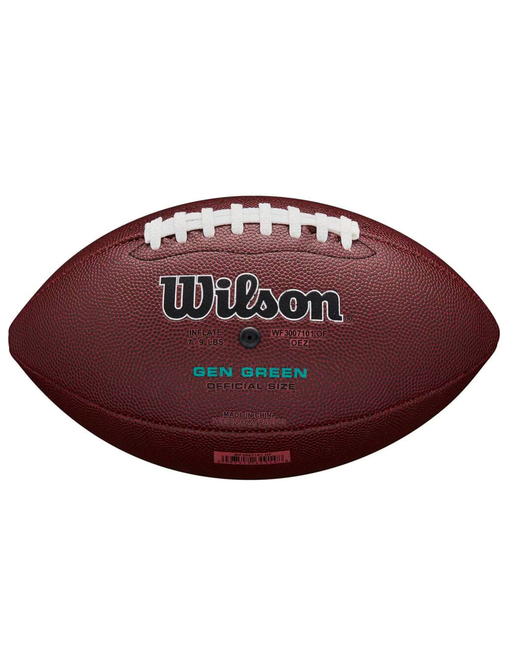 Wilson NFL Shield Stride Pro Eco Full Size Football Ball - Brown