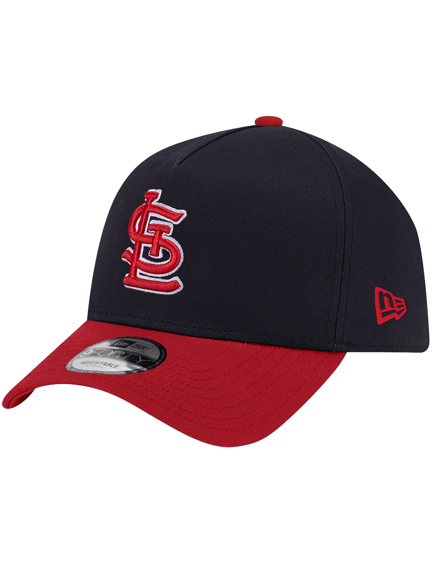 St Louis Cardinals New Era MLB Team Alt 9FORTY A-Frame Snapback Hat - Navy