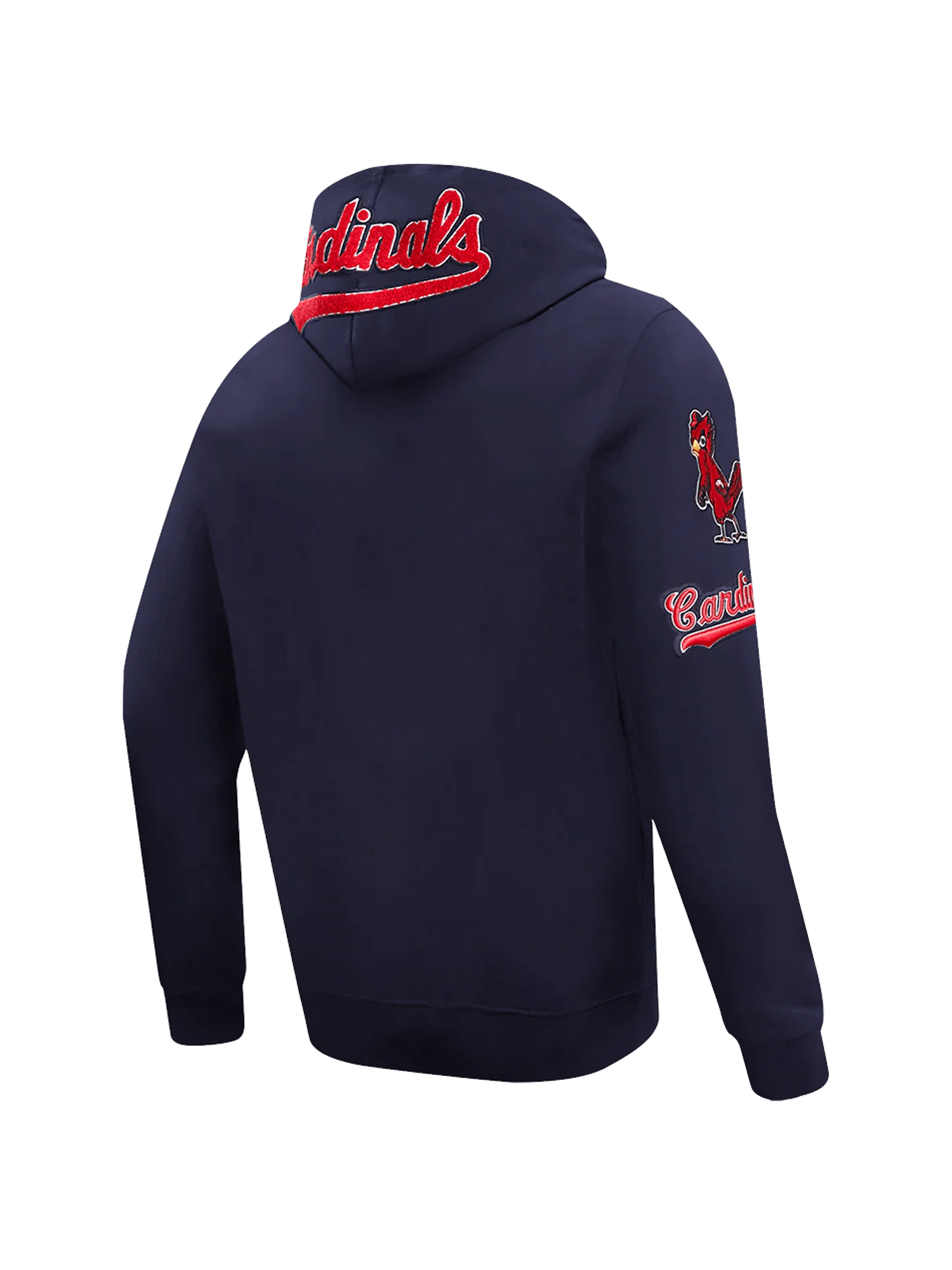 St Louis Cardinals Pro Standard MLB Team Chenille Hoodie Jumper  - Navy