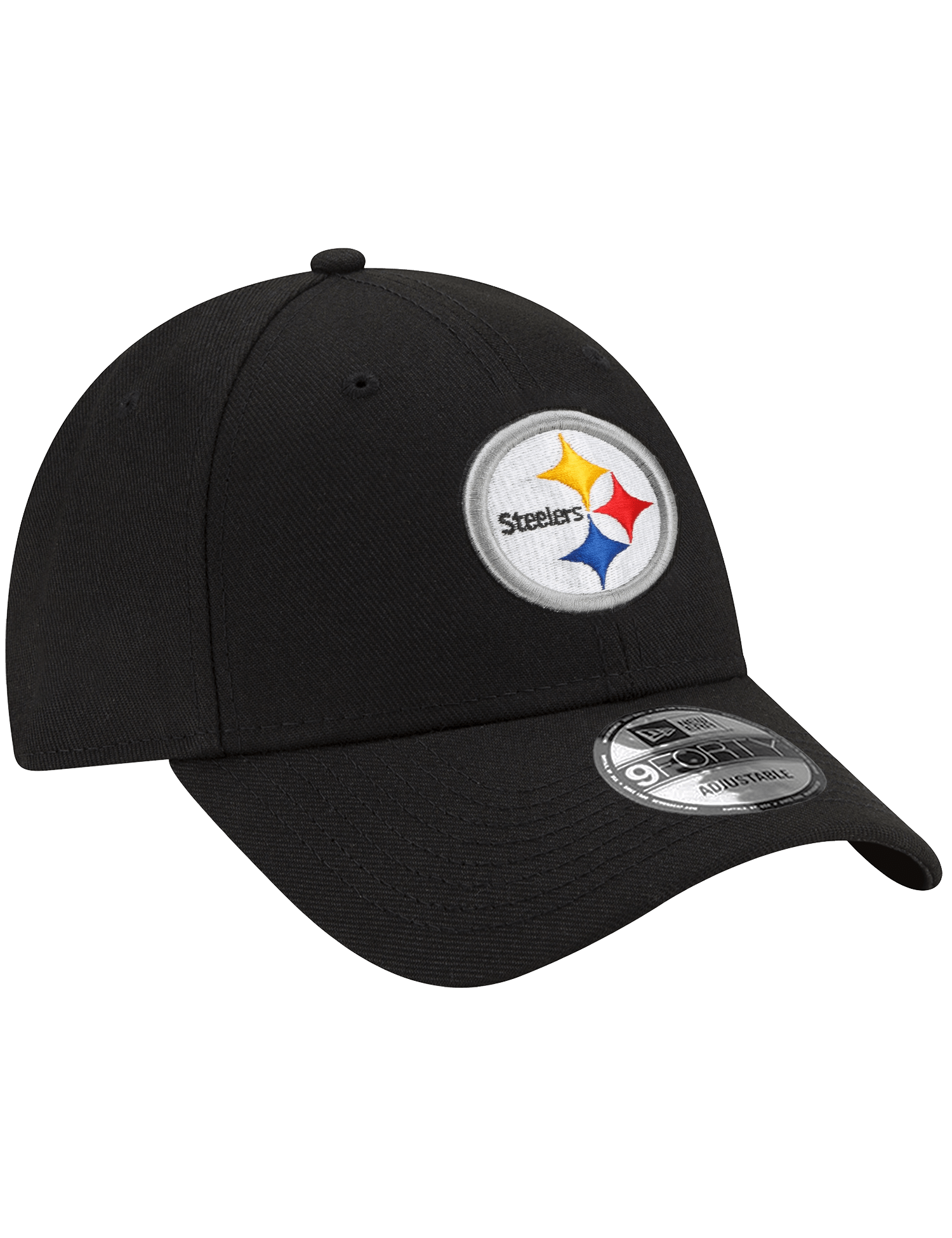 Pittsburgh Steelers New Era NFL Team 9FORTY Snapback Hat - Black