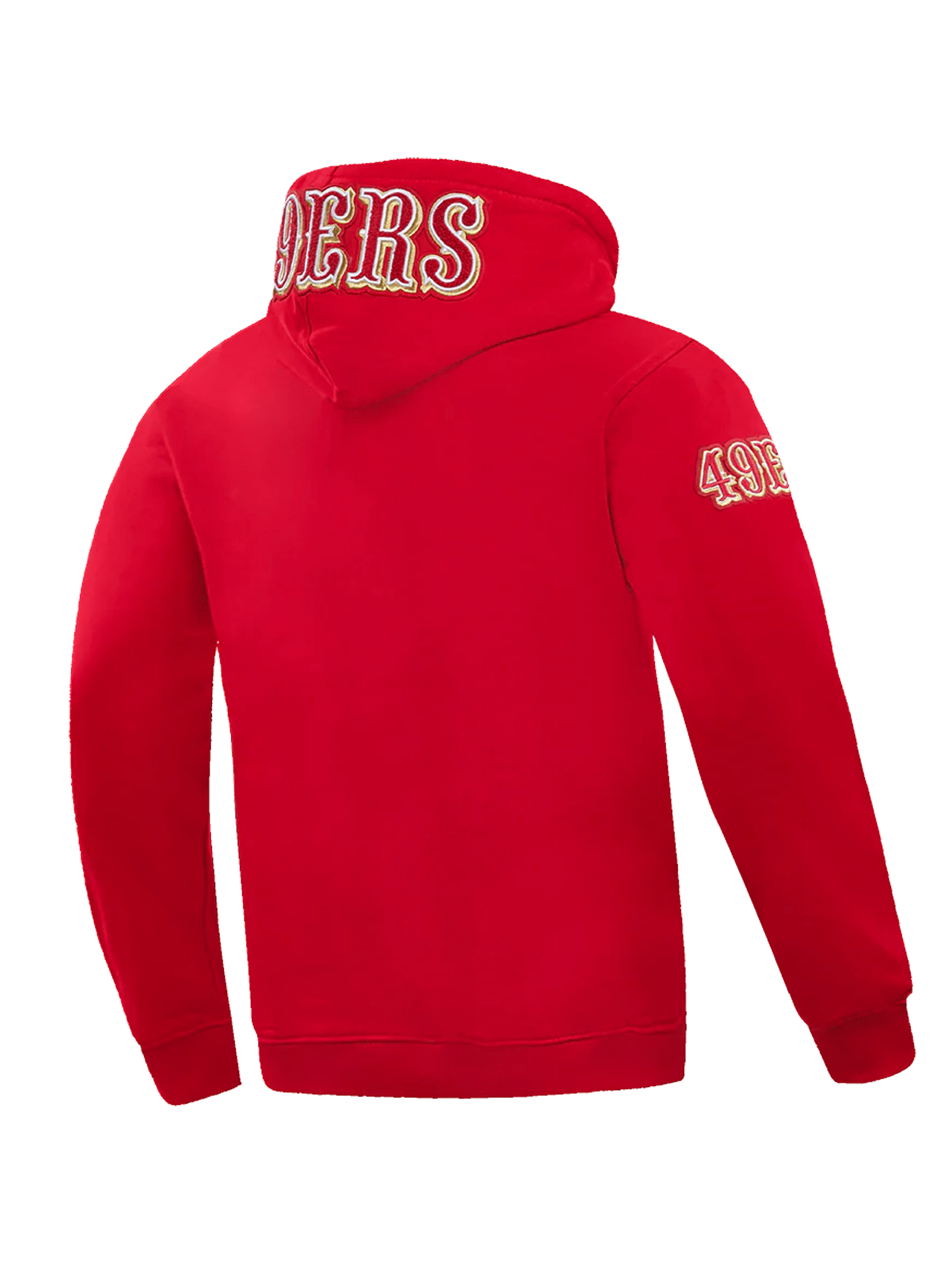 San Francisco 49ers Pro Standard NFL Team Chenille Hoodie Jumper - Red