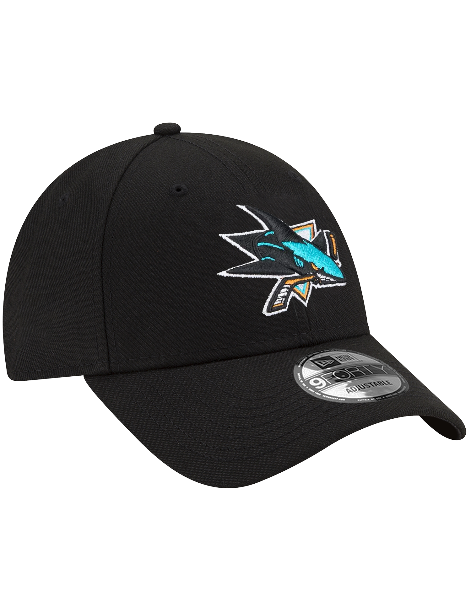 San Jose Sharks New Era NHL Team 9FORTY Snapback Hat - Black