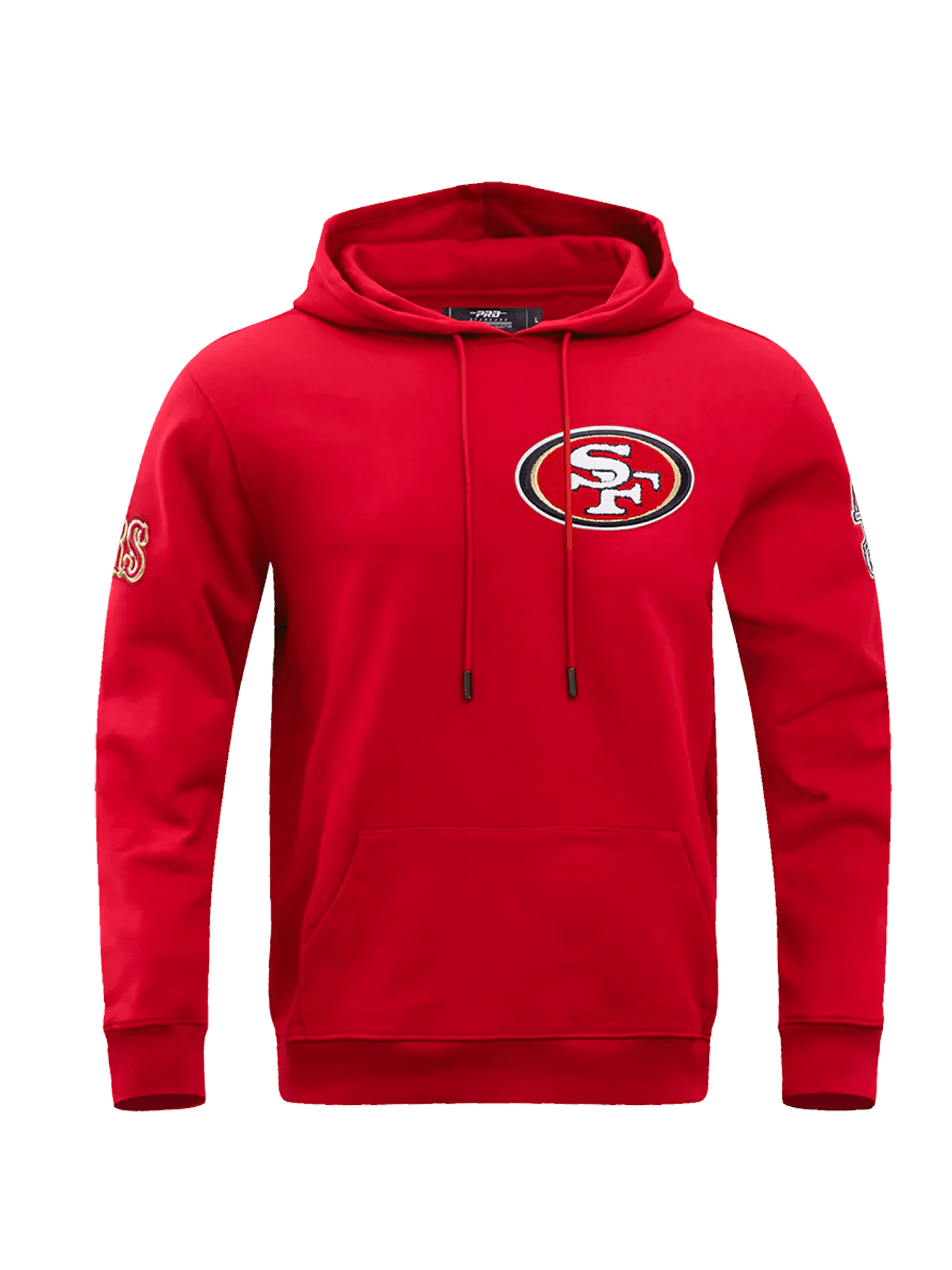 San Francisco 49ers Pro Standard NFL Team Chenille Hoodie Jumper - Red