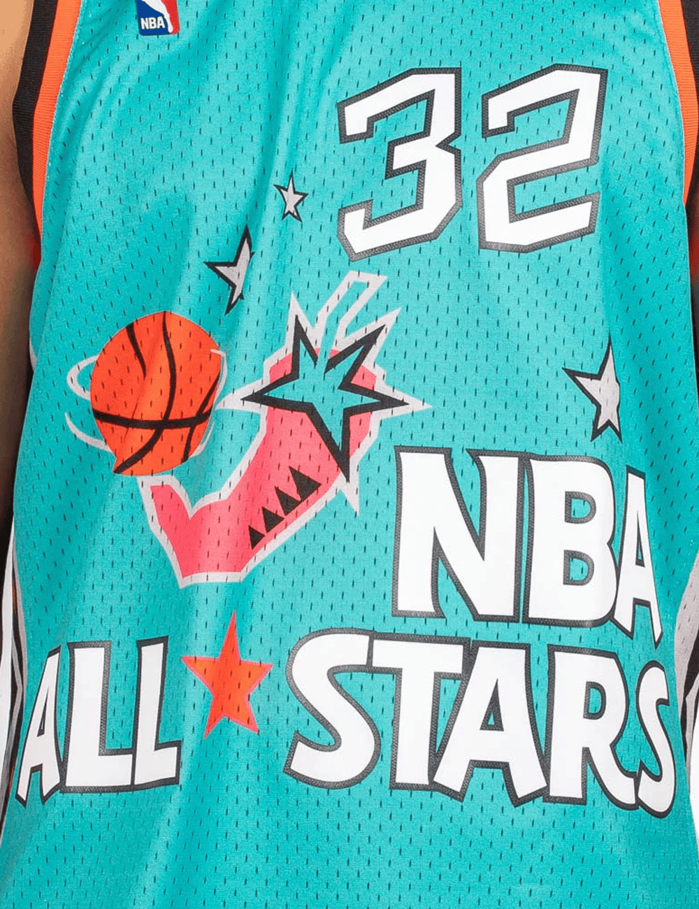 Shaquille O'Neal Orlando Magic Mitchell & Ness NBA 96 All-Star Swingman Jersey - Teal