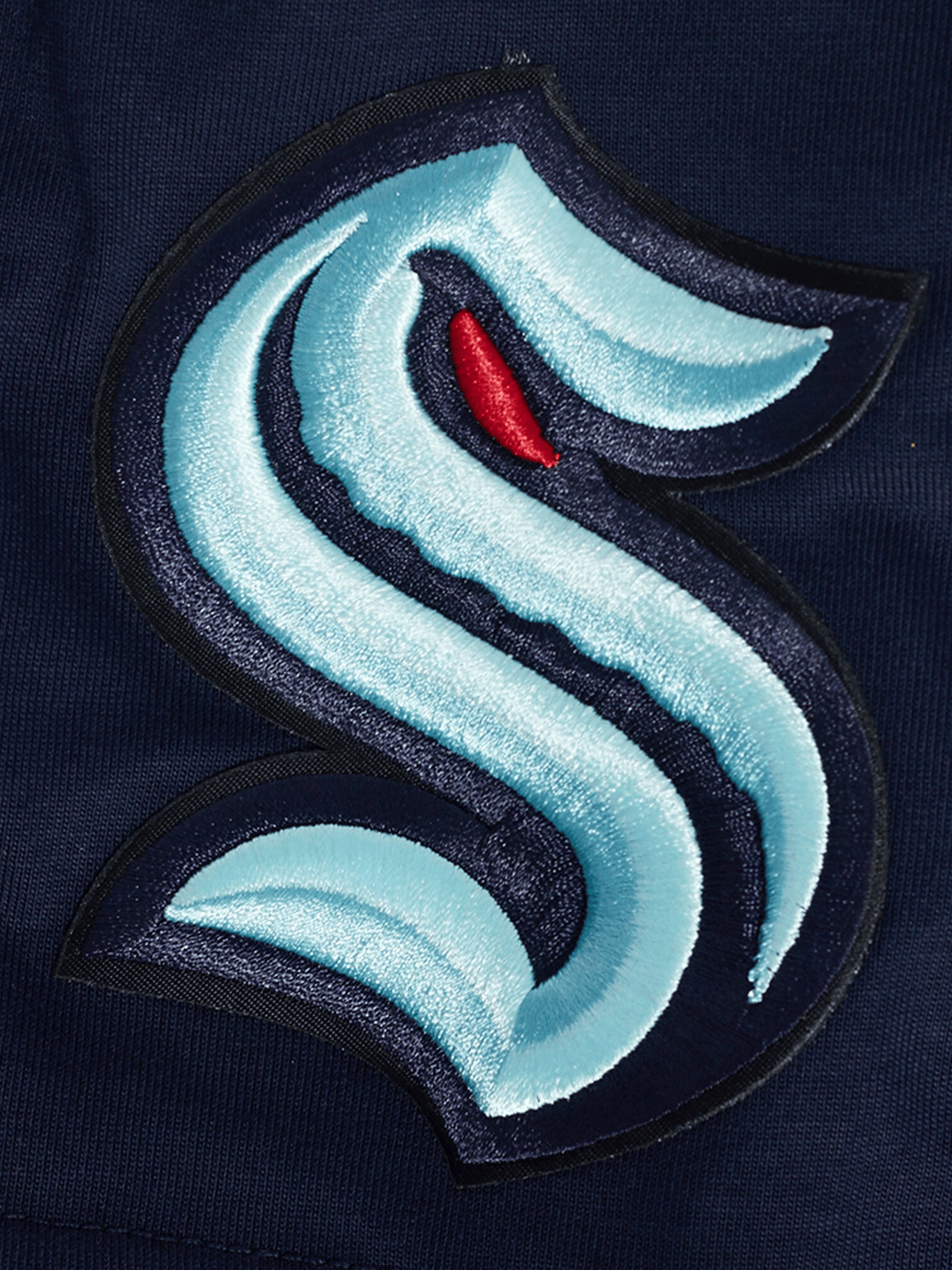 Seattle Kraken Pro Standard NHL Team Chenille T-Shirt - Navy