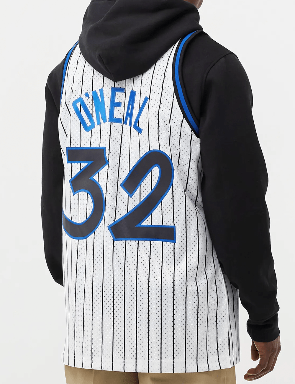 Shaquille O'Neal Orlando Magic Mitchell & Ness NBA 93-94 Home HWC Swingman Jersey - White