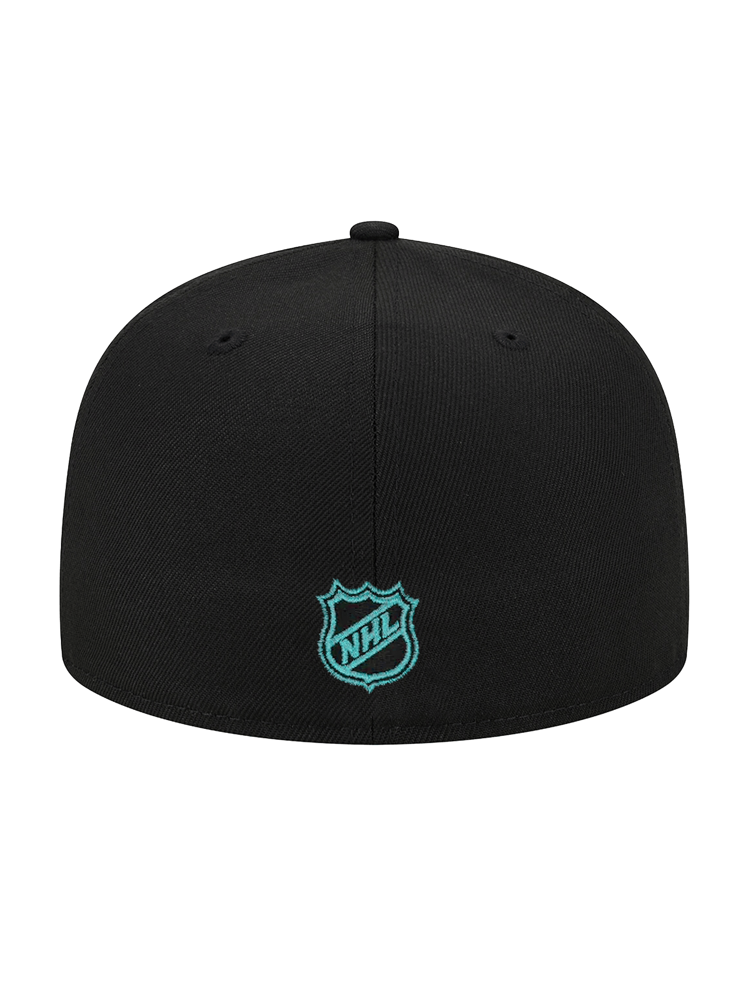 San Jose Sharks New Era NHL Team 59FIFTY Pre-Curved Fitted Hat - Black