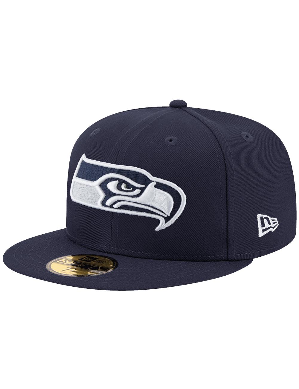 Seattle Seahawks New Era NFL Team 59FIFTY Fitted Hat - Navy