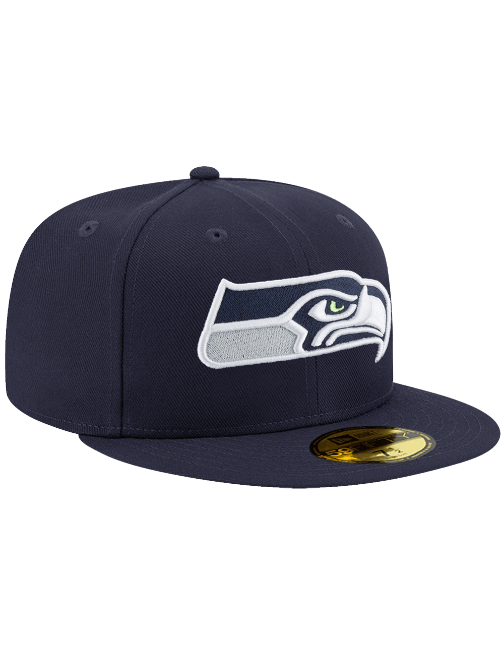 Seattle Seahawks New Era NFL Team 59FIFTY Fitted Hat - Navy