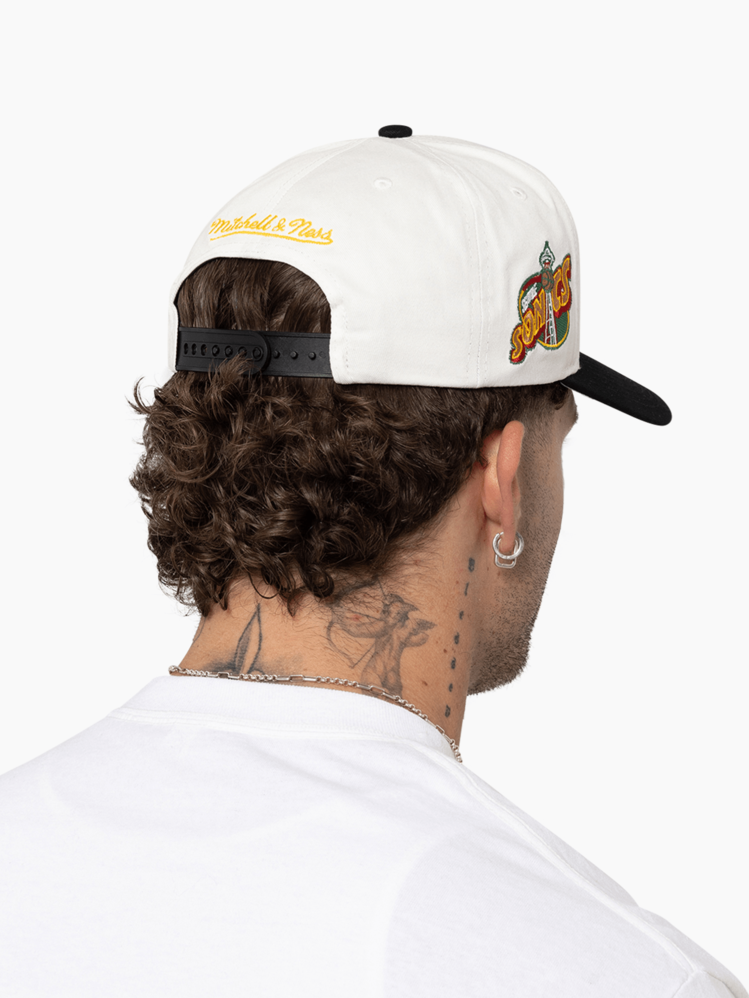 Seattle Supersonics Mitchell & Ness NBA HWC Draft Day Pro Pinch Snapback Hat