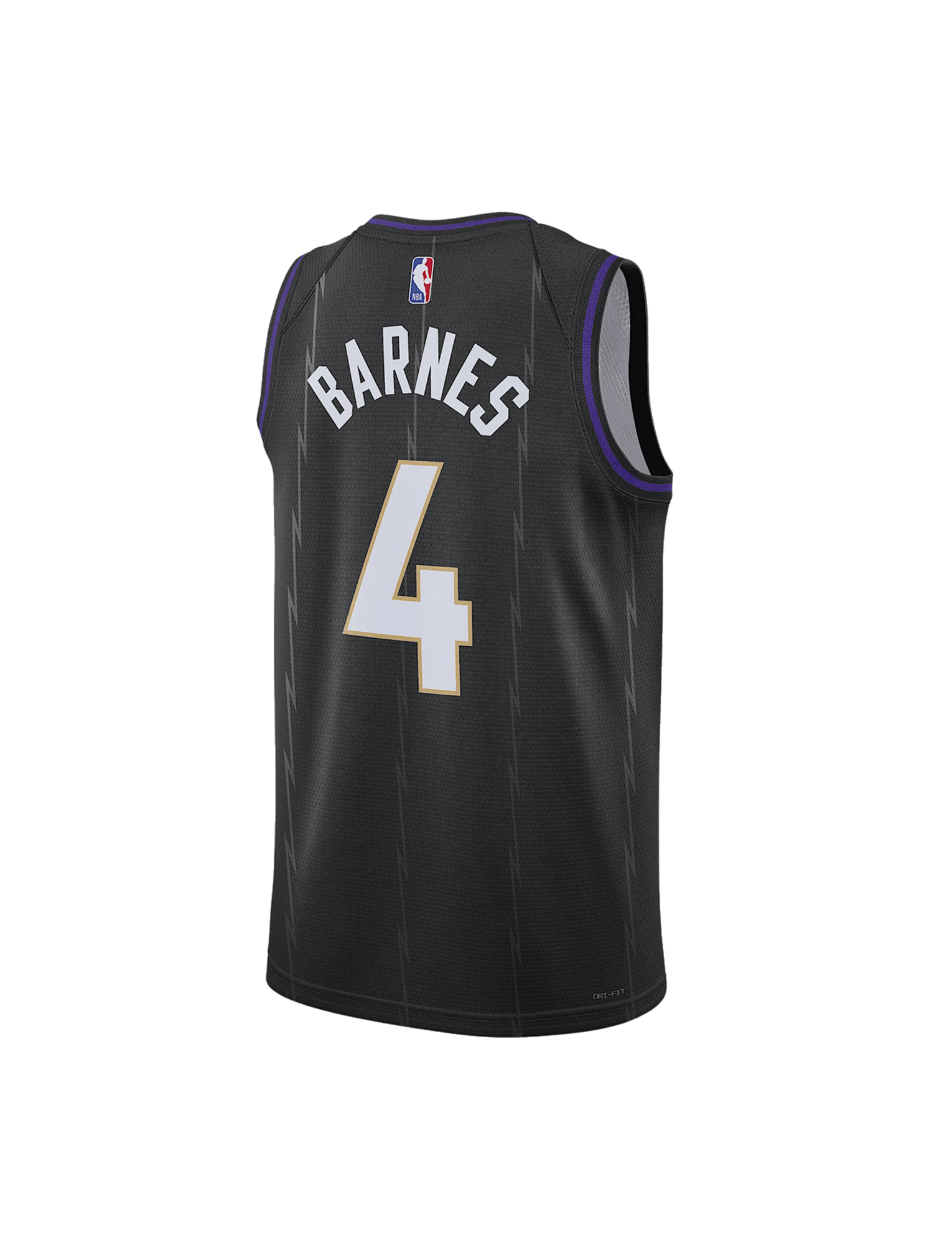 Youths Scottie Barnes Toronto Raptors Nike NBA 24-25 City Edition Jersey - Black