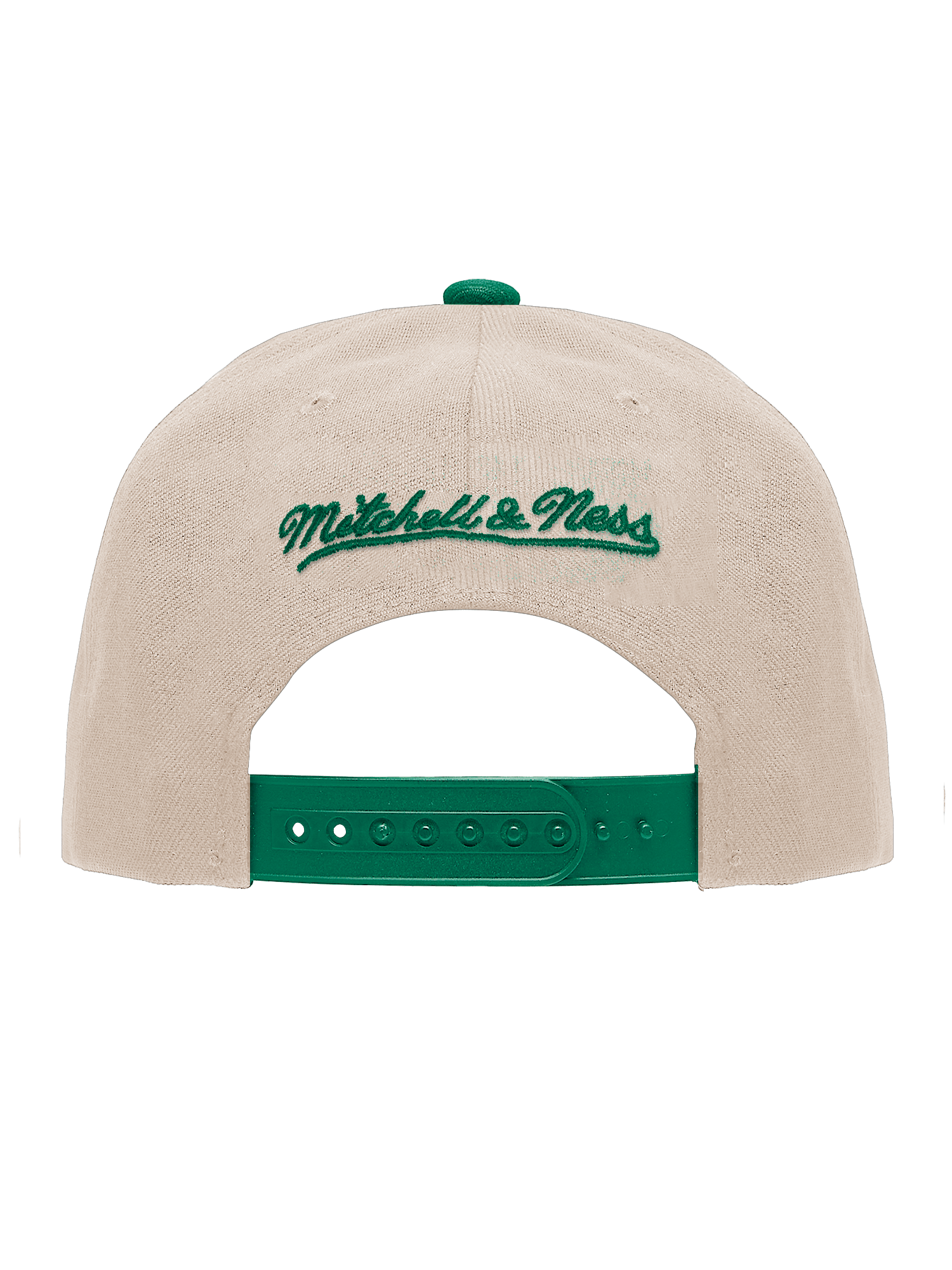 Seattle Supersonics Mitchell & Ness NBA HWC 2T Pro Pinch Snapback Hat - Cream