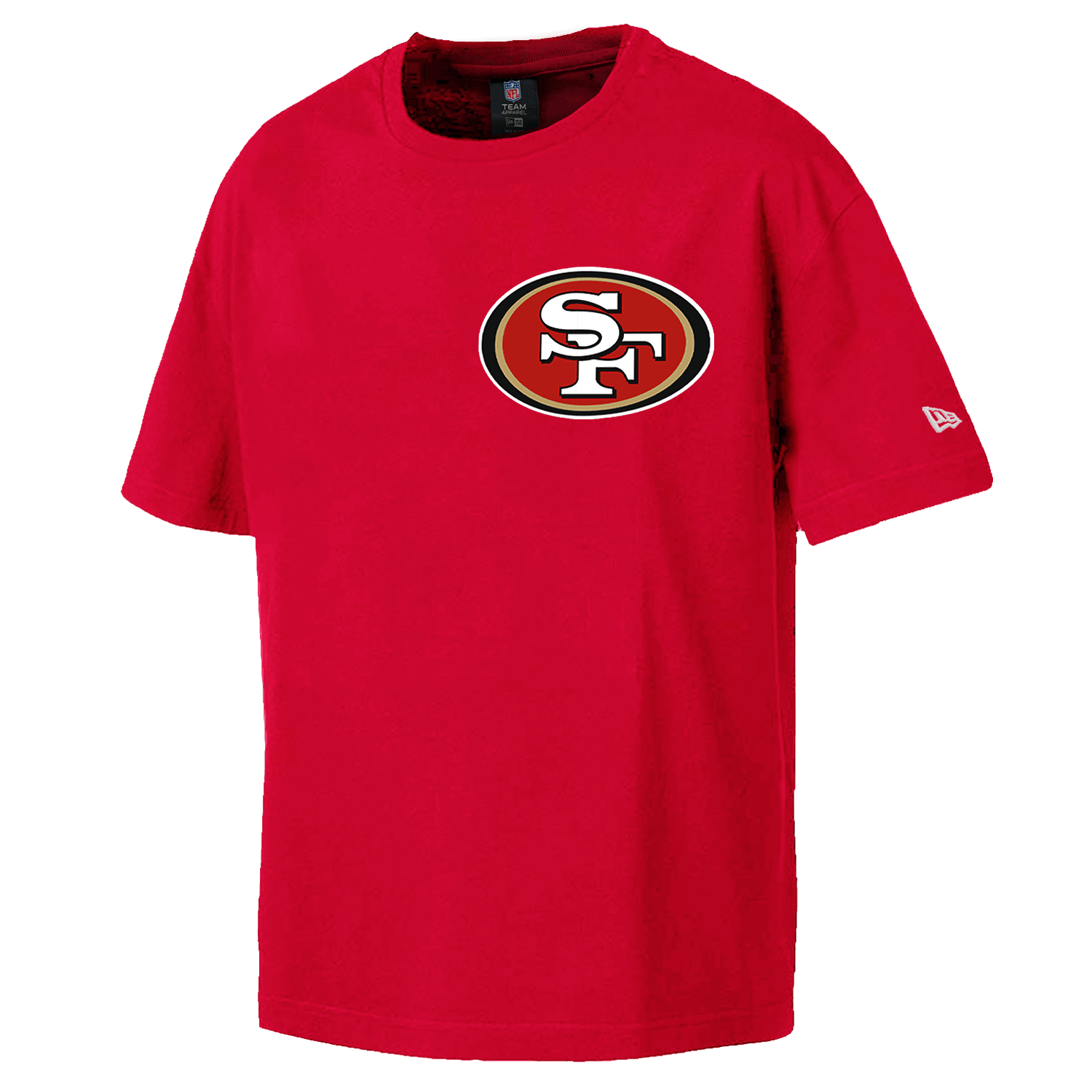 San Francisco 49ers New Era NFL Logo Select Oversized T-Shirt - Red