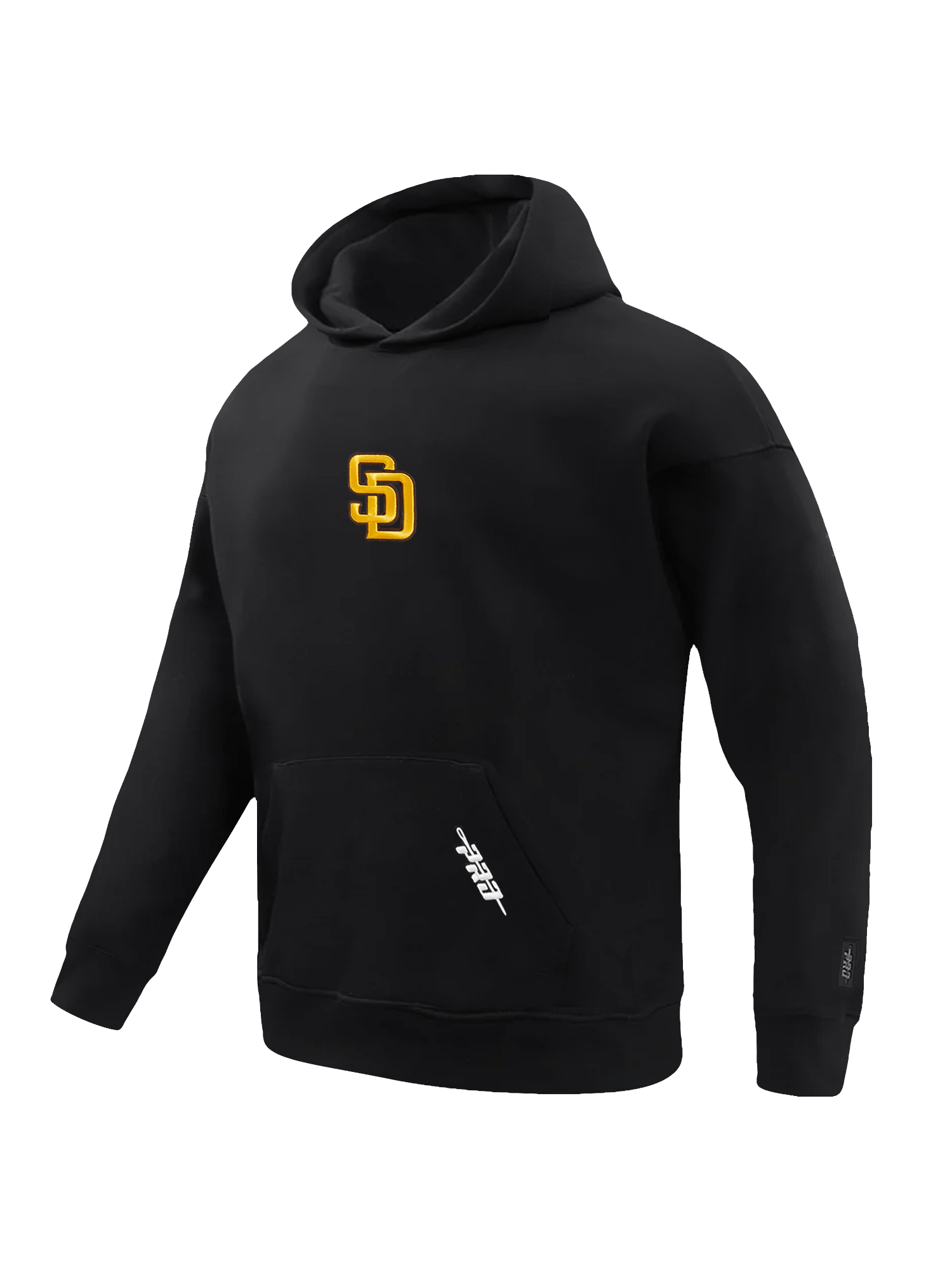 San Diego Padres Pro Standard MLB Icon Drop Shoulder Hoodie Jumper - Black