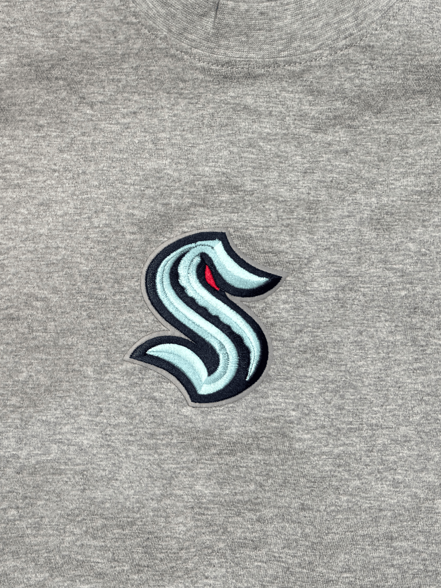 Seattle Kraken Pro Standard NHL Team Icon Flex T-Shirt - Heather Grey