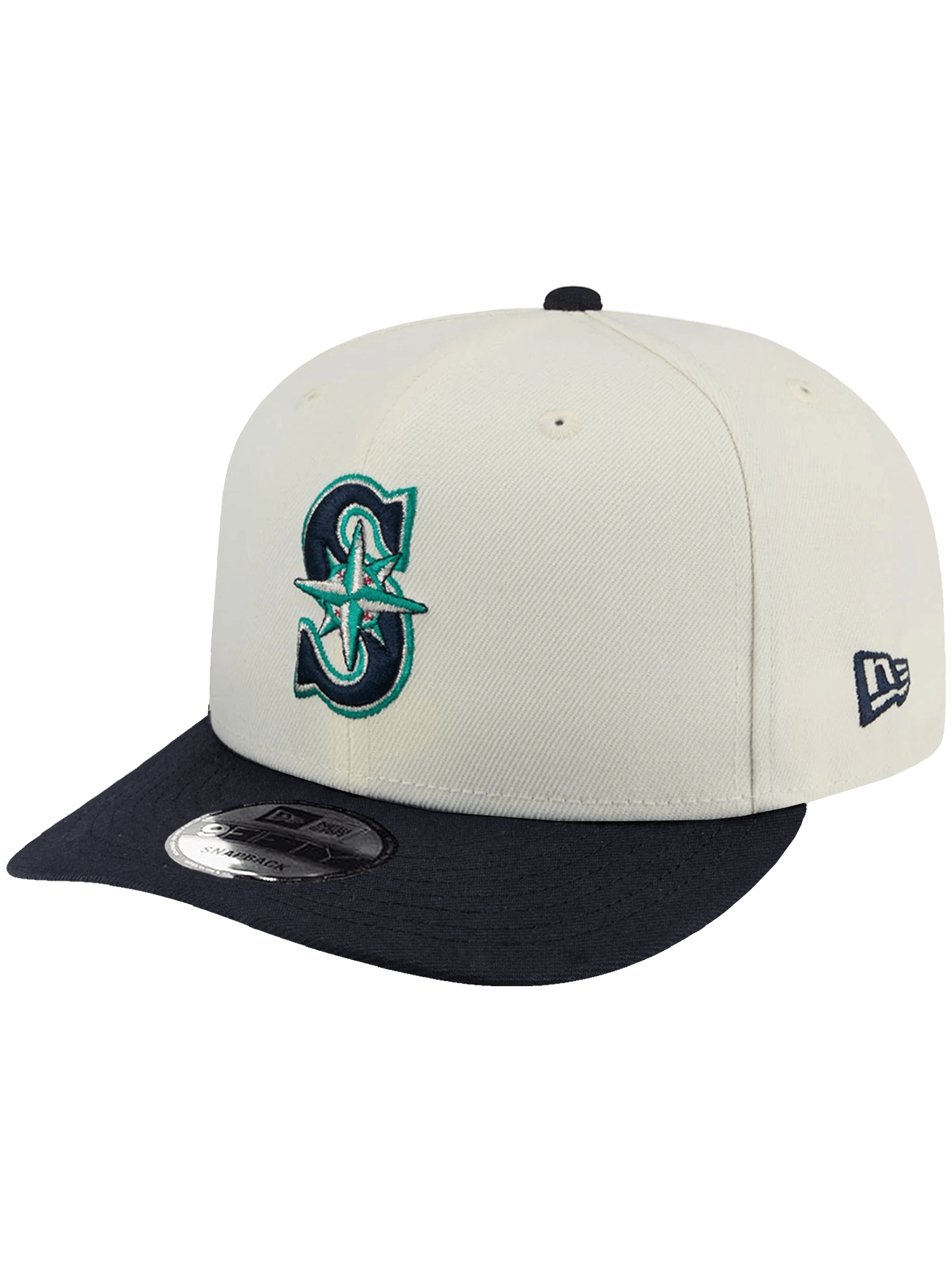 Seattle Mariners New Era MLB Team Chrome 9FIFTY Pre-Curved Snapback Hat