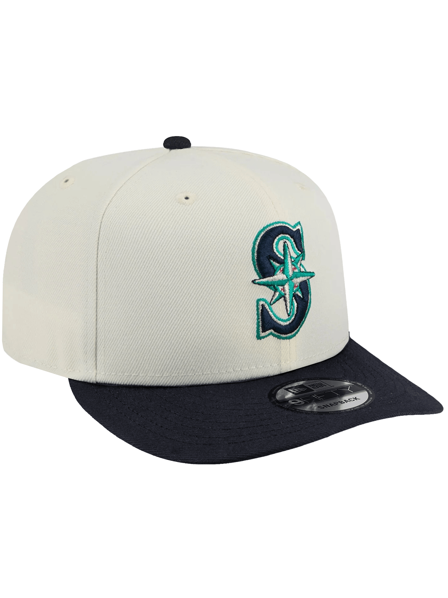 Seattle Mariners New Era MLB Team Chrome 9FIFTY Pre-Curved Snapback Hat