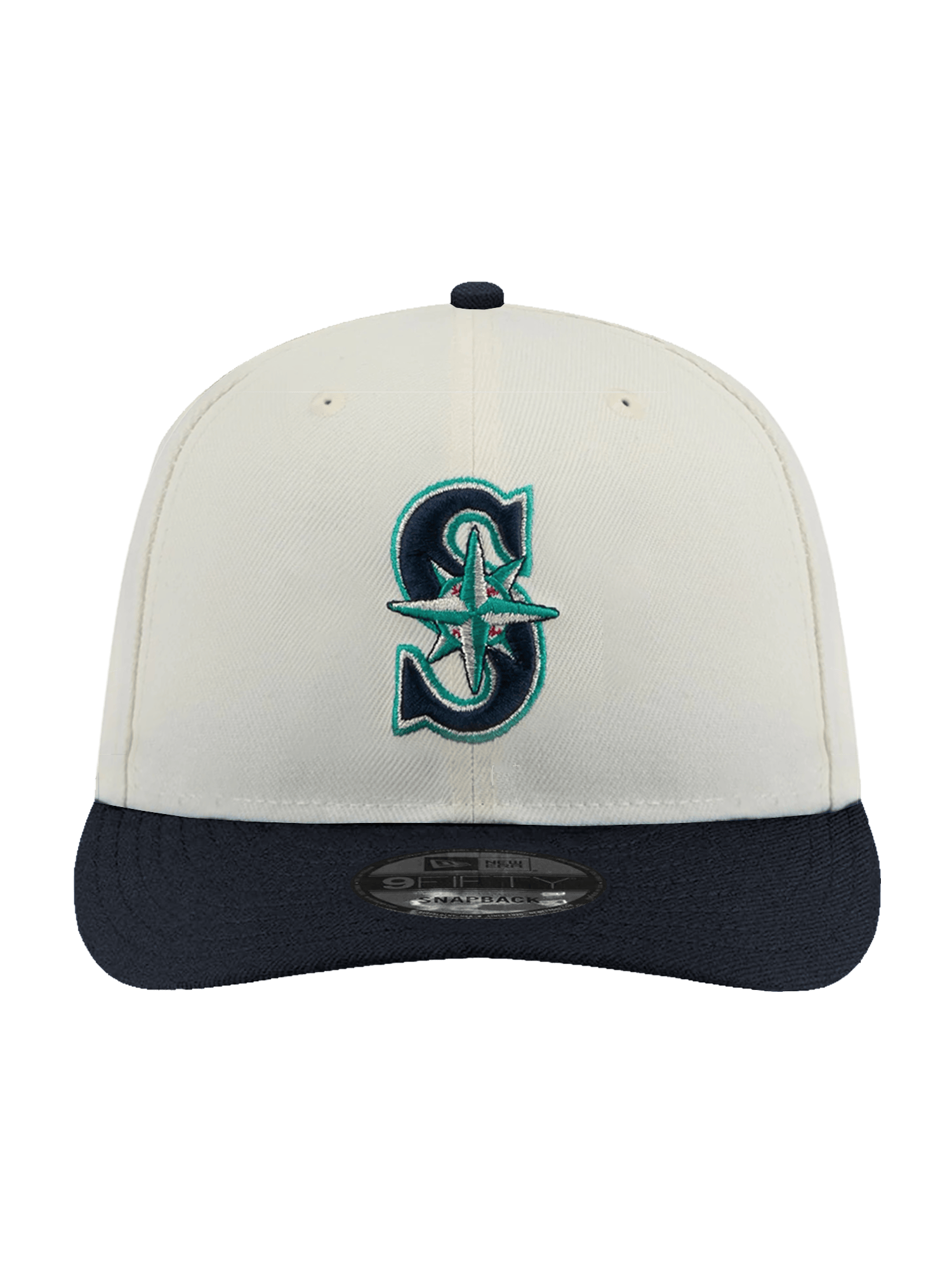 Seattle Mariners New Era MLB Team Chrome 9FIFTY Pre-Curved Snapback Hat