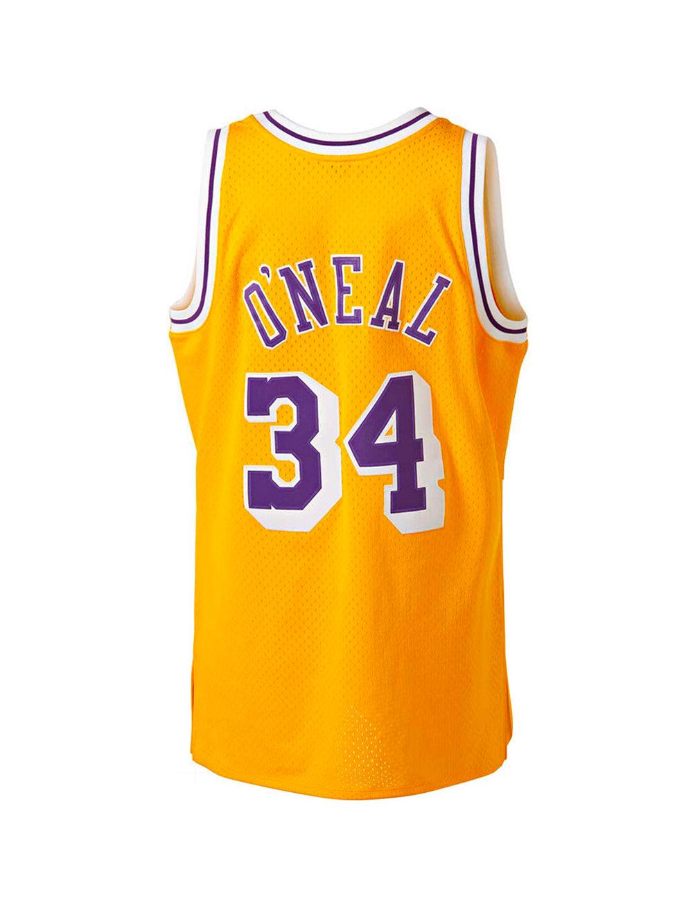 Shaquille O'Neal Los Angeles Lakers Mitchell & Ness NBA 96-97 Swingman Jersey - Gold