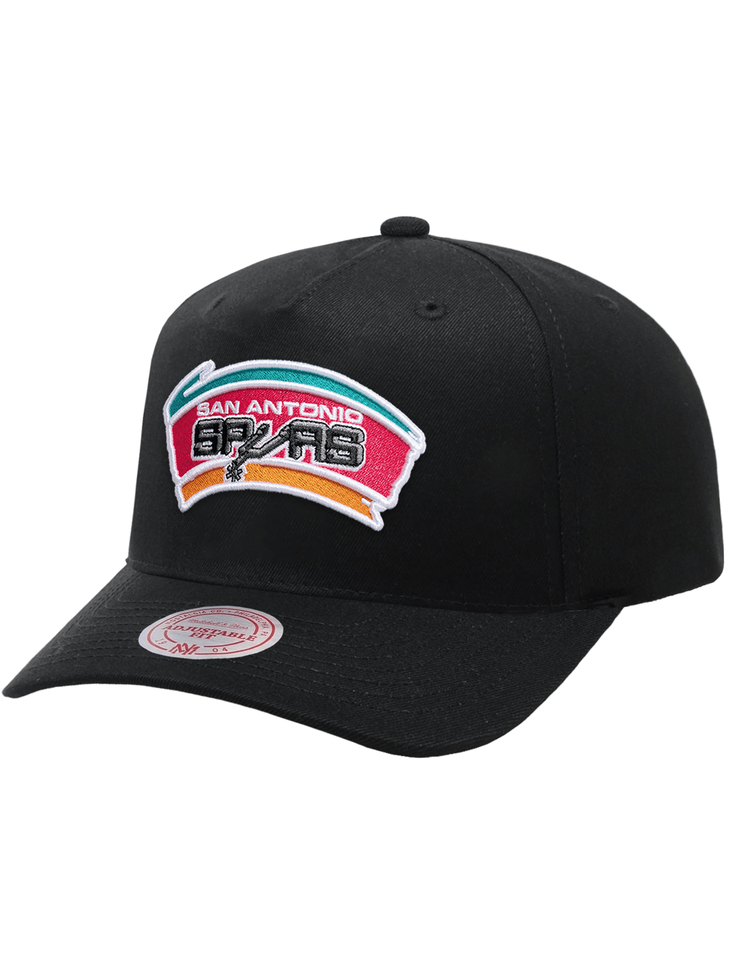 San Antonio Spurs Mitchell & Ness NBA HWC MVP Snapback Hat - Black