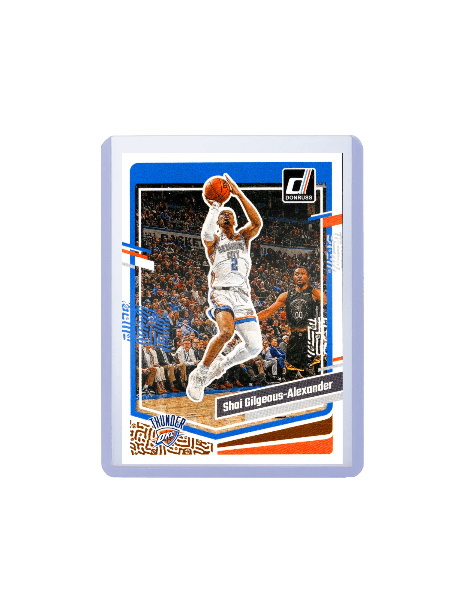 Shai Gilgeous-Alexander Oklahoma City Thunder Panini NBA 23-24 Donruss Card