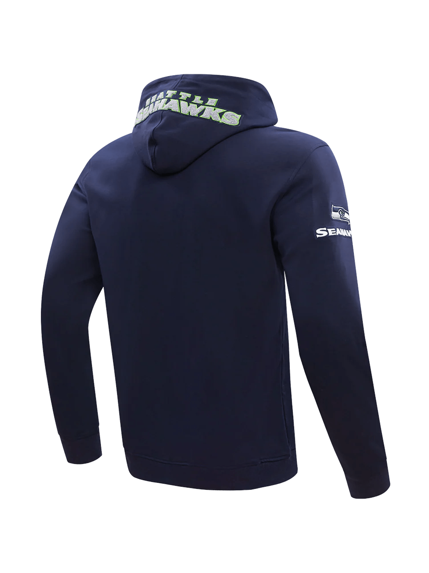 Seattle Seahawks Pro Standard NFL Team Chenille Hoodie Jumper - Navy