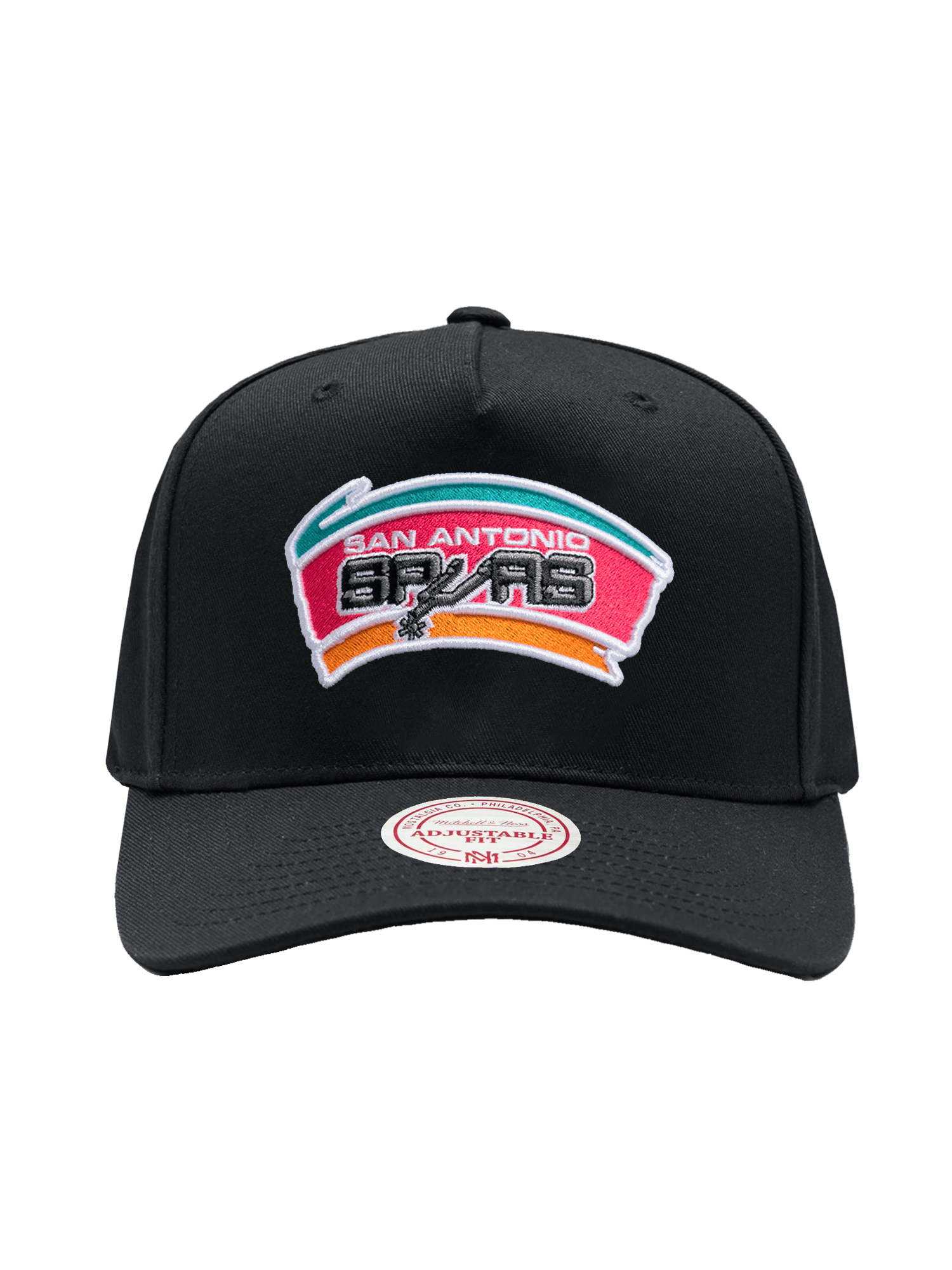 San Antonio Spurs Mitchell & Ness NBA HWC MVP Snapback Hat - Black