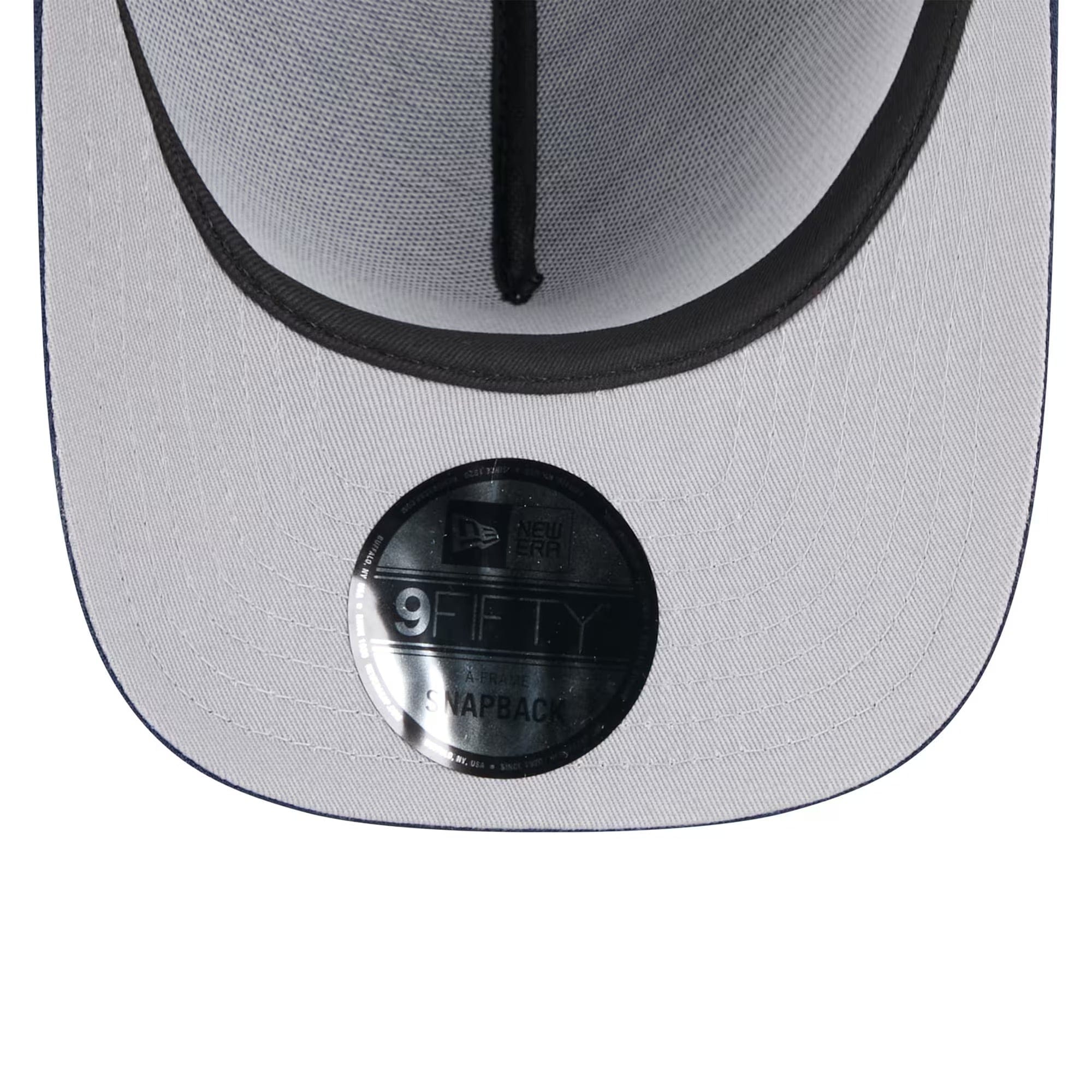 Seattle Seahawks New Era NFL 25 Draft Pre-Curved 9FIFTY A-Frame Snapback Hat - Black