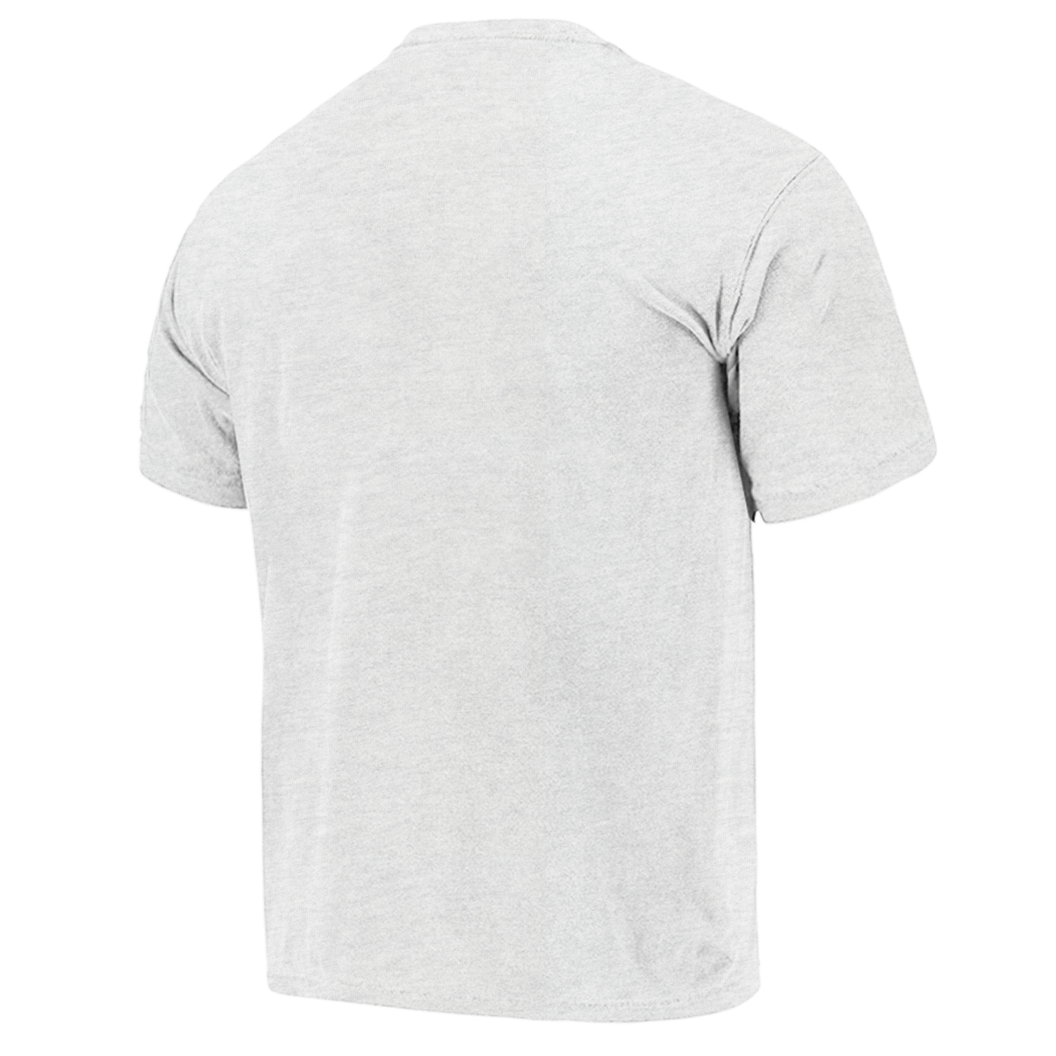 Charlotte Hornets Mitchell & Ness NBA Tri Logo Vintage T-Shirt - Silver Marle