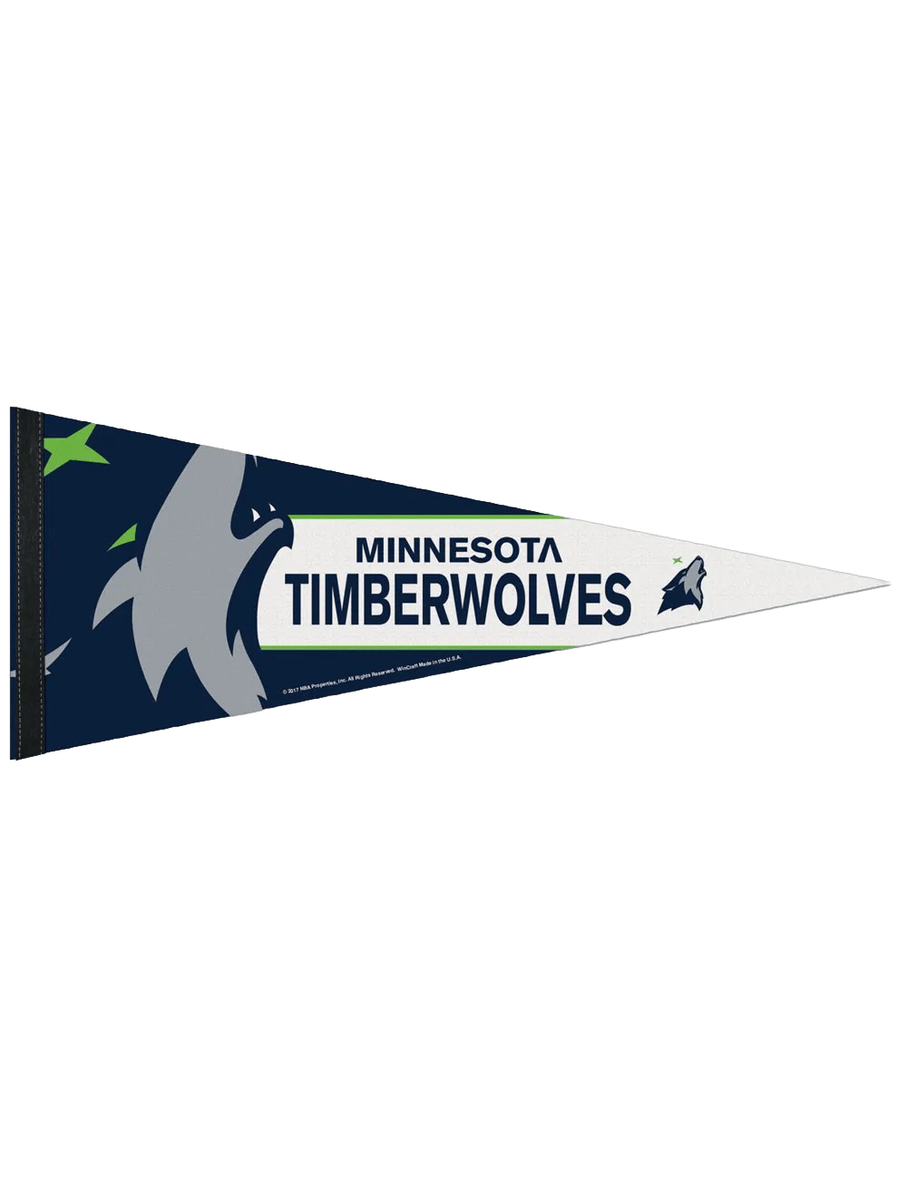 Minnesota Timberwolves Wincraft NHL 12 x 30" Premium Felt Pennant