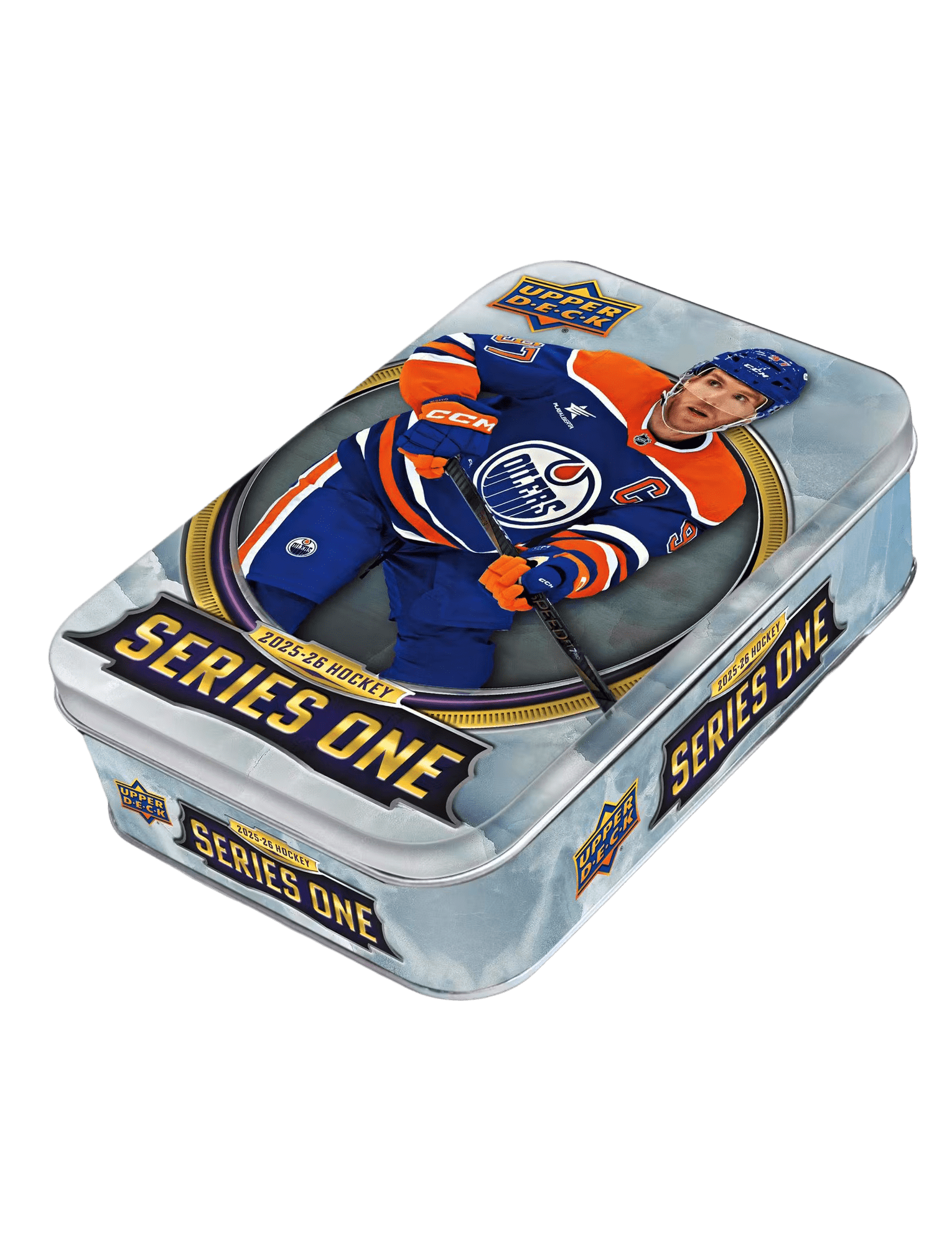 2025-26 Upper Deck NHL Series 1 Hockey Trading Card Tin