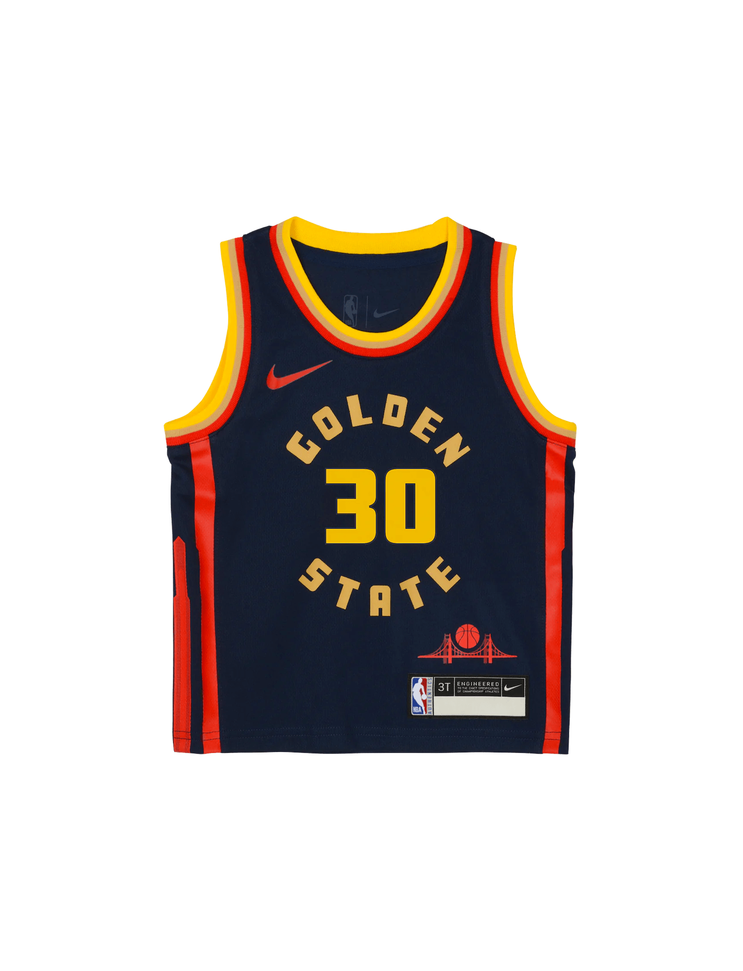 Toddlers Steph Curry Golden State Warriors Nike NBA 24-25 City Edition Jersey - Navy