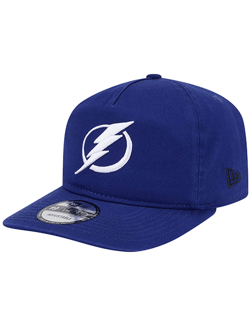 Tampa Bay Lightning New Era NHL Team 19TWENTY Pre-Curved Snapback Hat - Blue