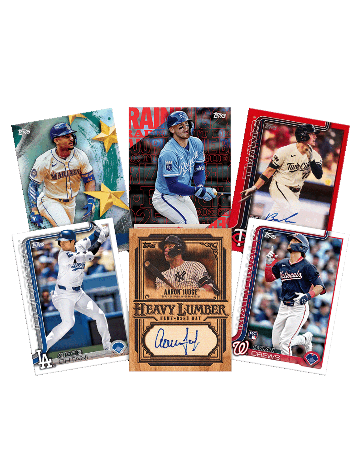2025 Topps MLB Series 1 Baseball Trading Card Retail Pack