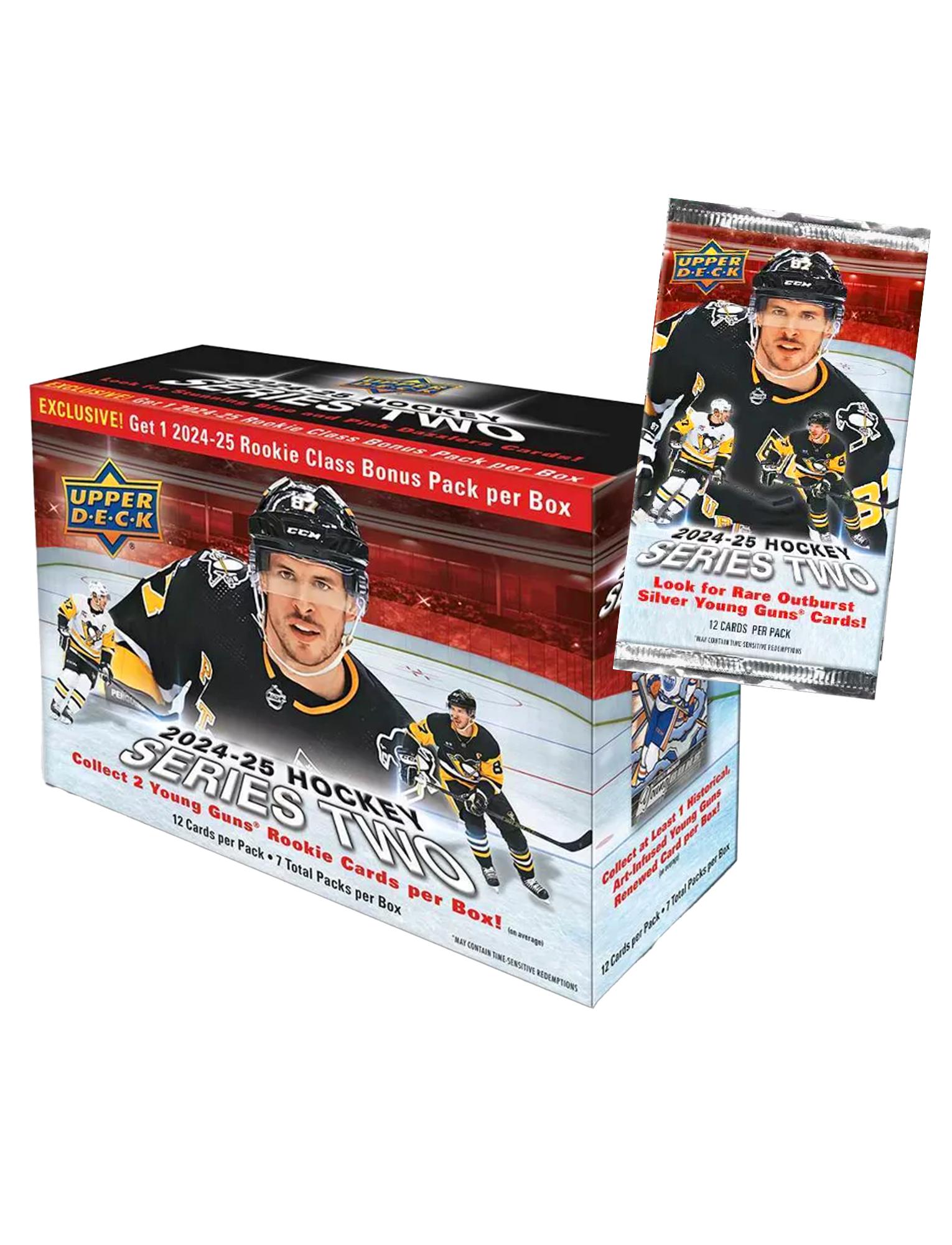 Upper Deck NHL 24-25 Series 2 Mega Trading Card Pack